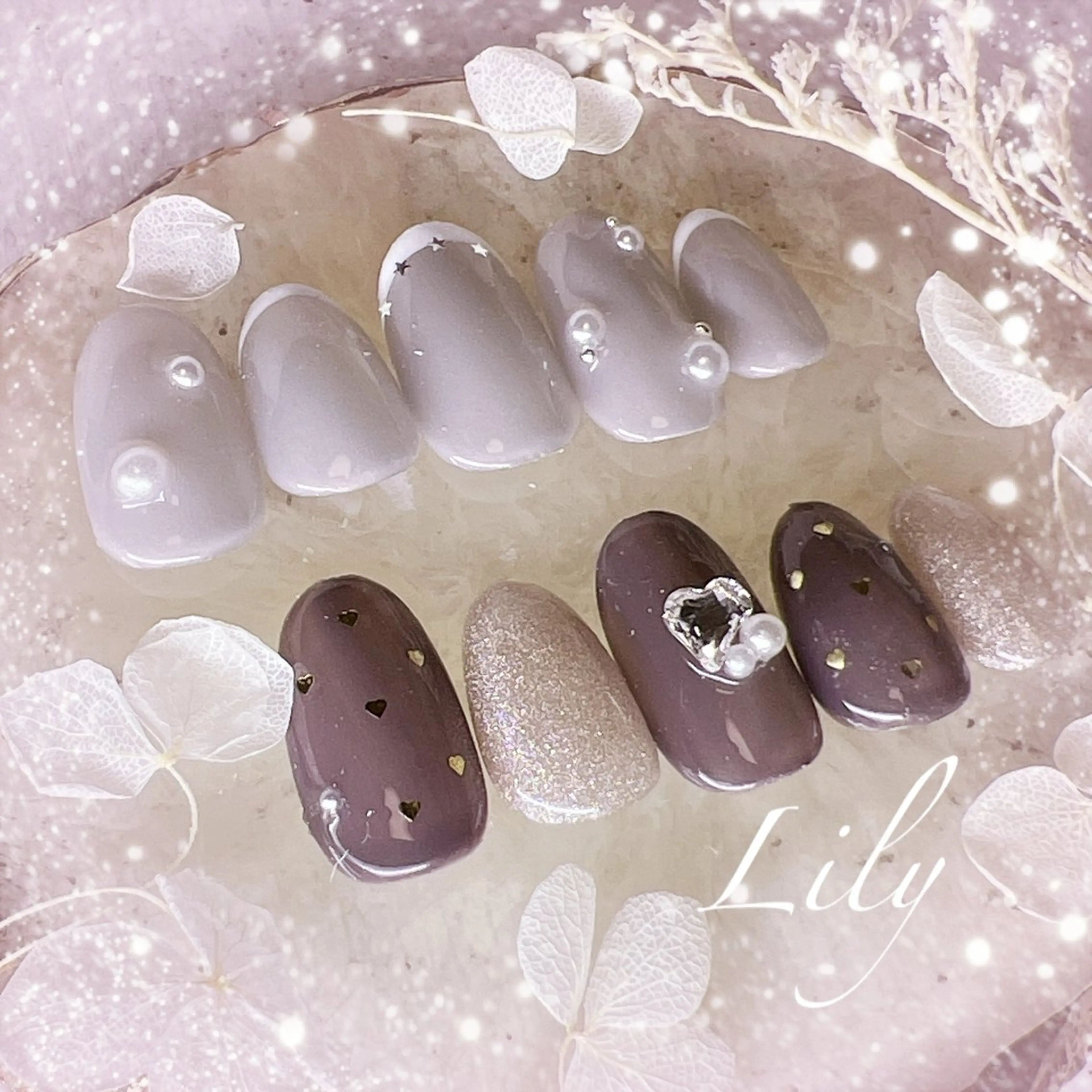 ネイル ハンドネイル Nailsalon Lilyのネイルデザイン