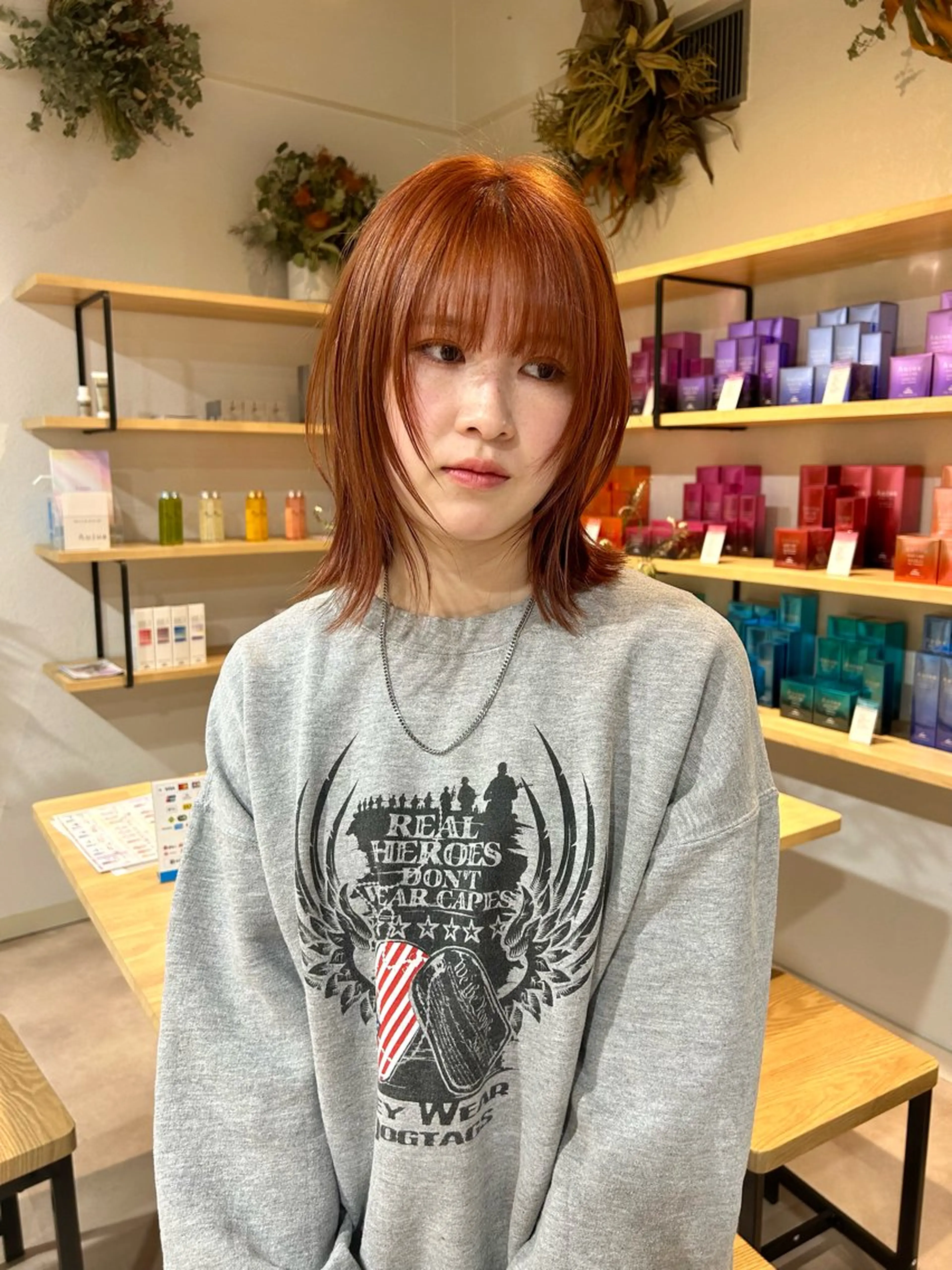 ミディアム 韓国/透明感 Veluaのヘアスタイル