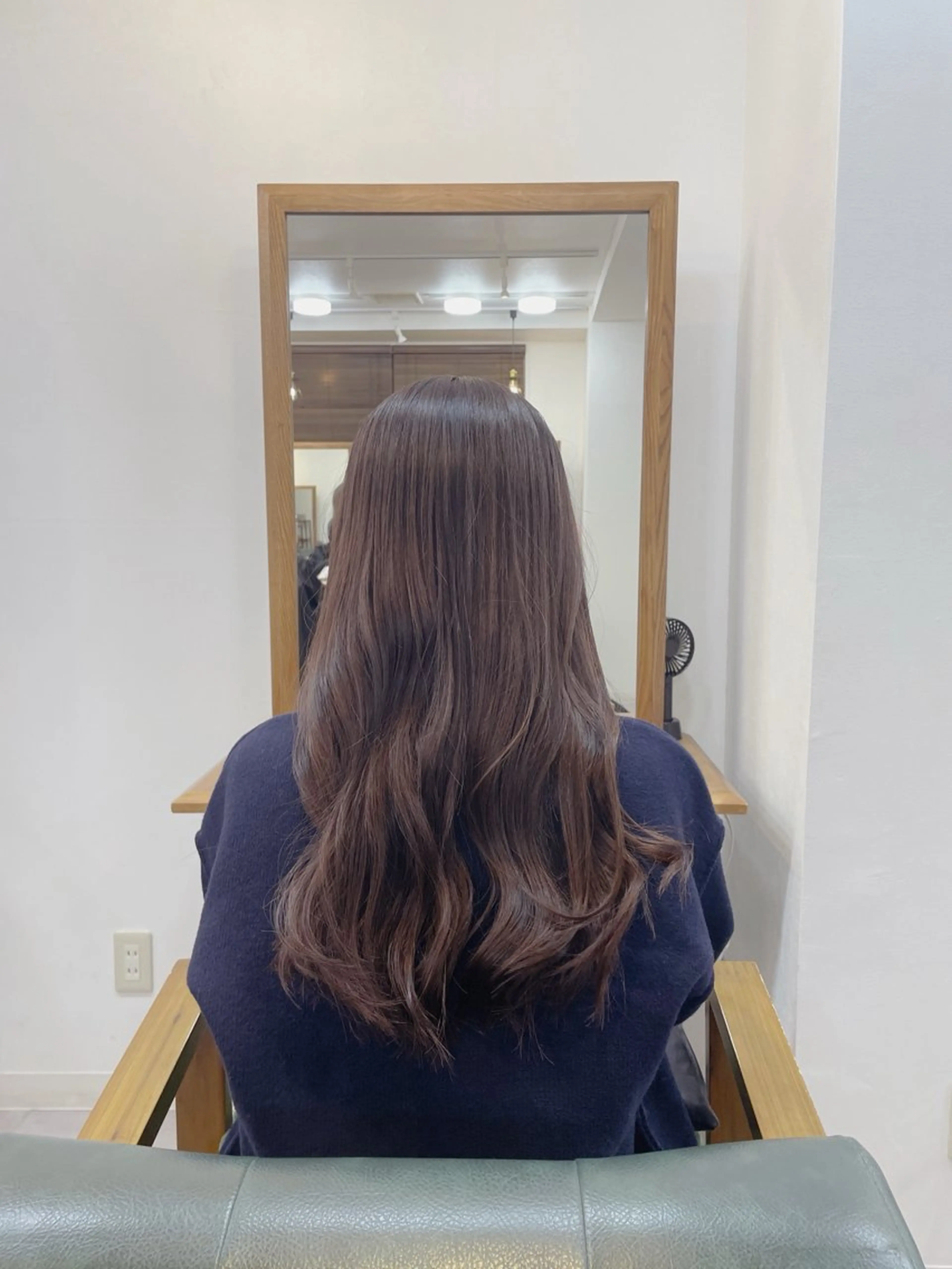 ロング カット ヘアカラー モデル募集中lore 中村かれんのヘアスタイル