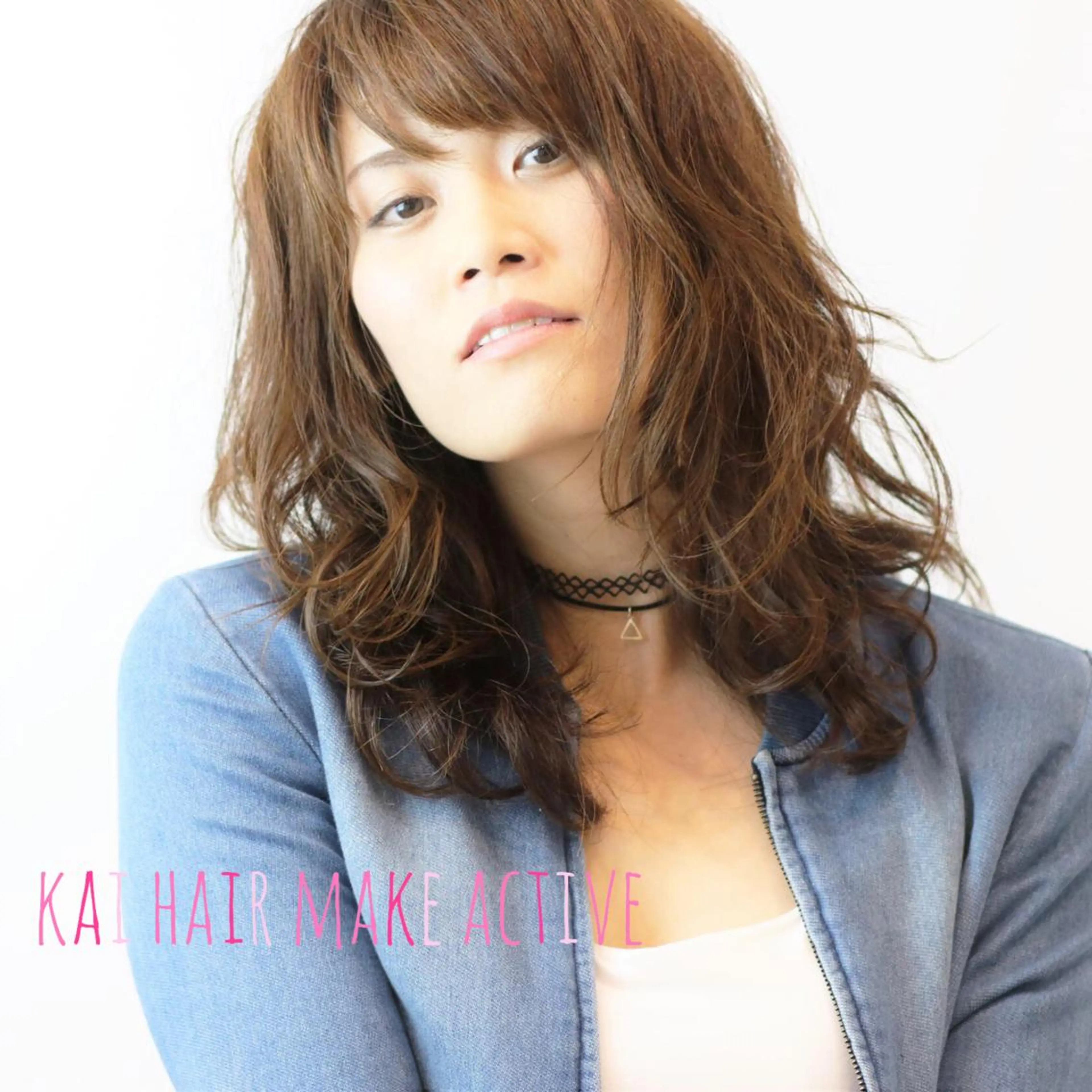 ミディアム カラー 坂東 秀幸のヘアスタイル