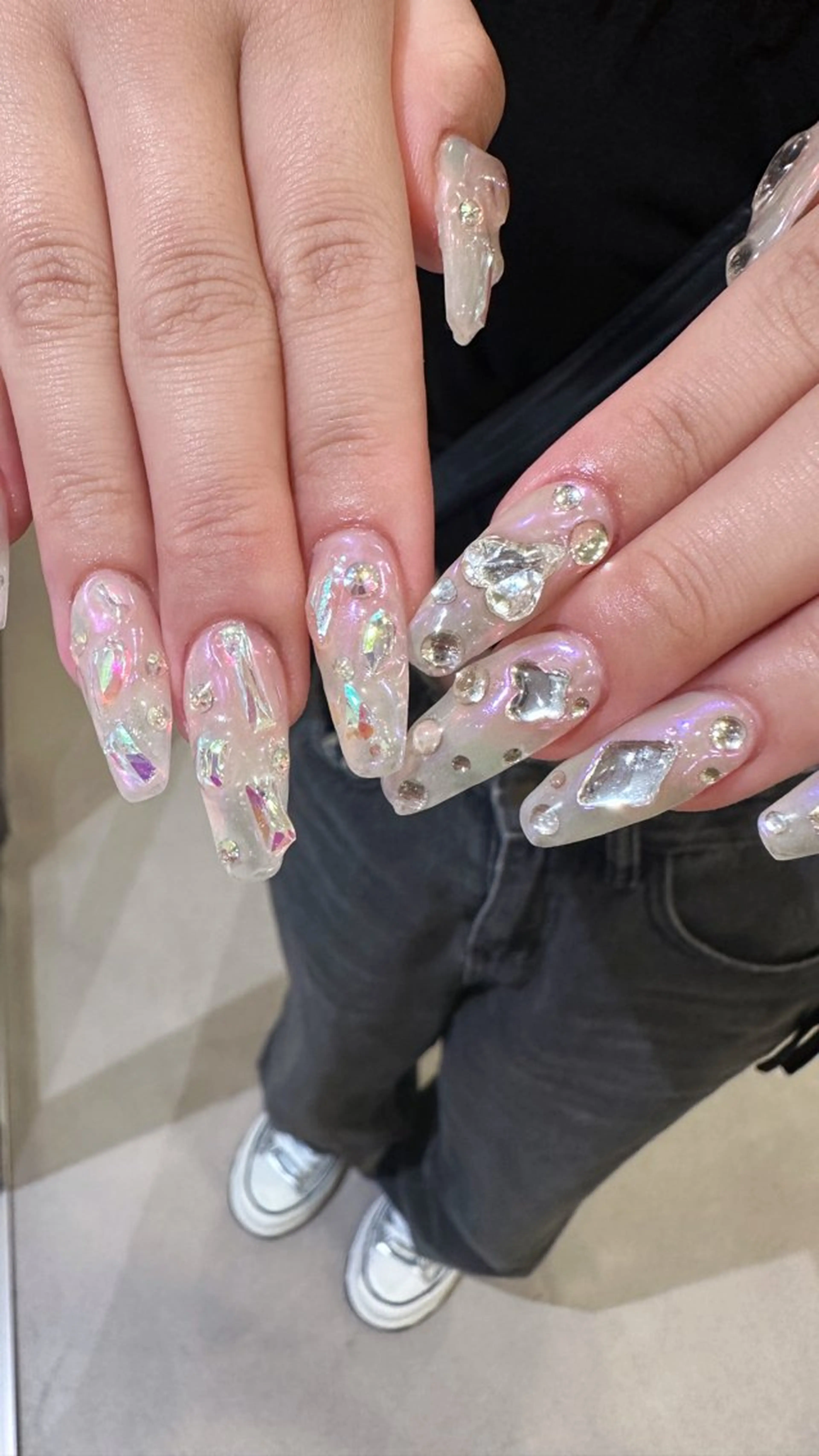 ネイル ハンドネイル 👽個性派ネイル🎀 komachiのヘアスタイル