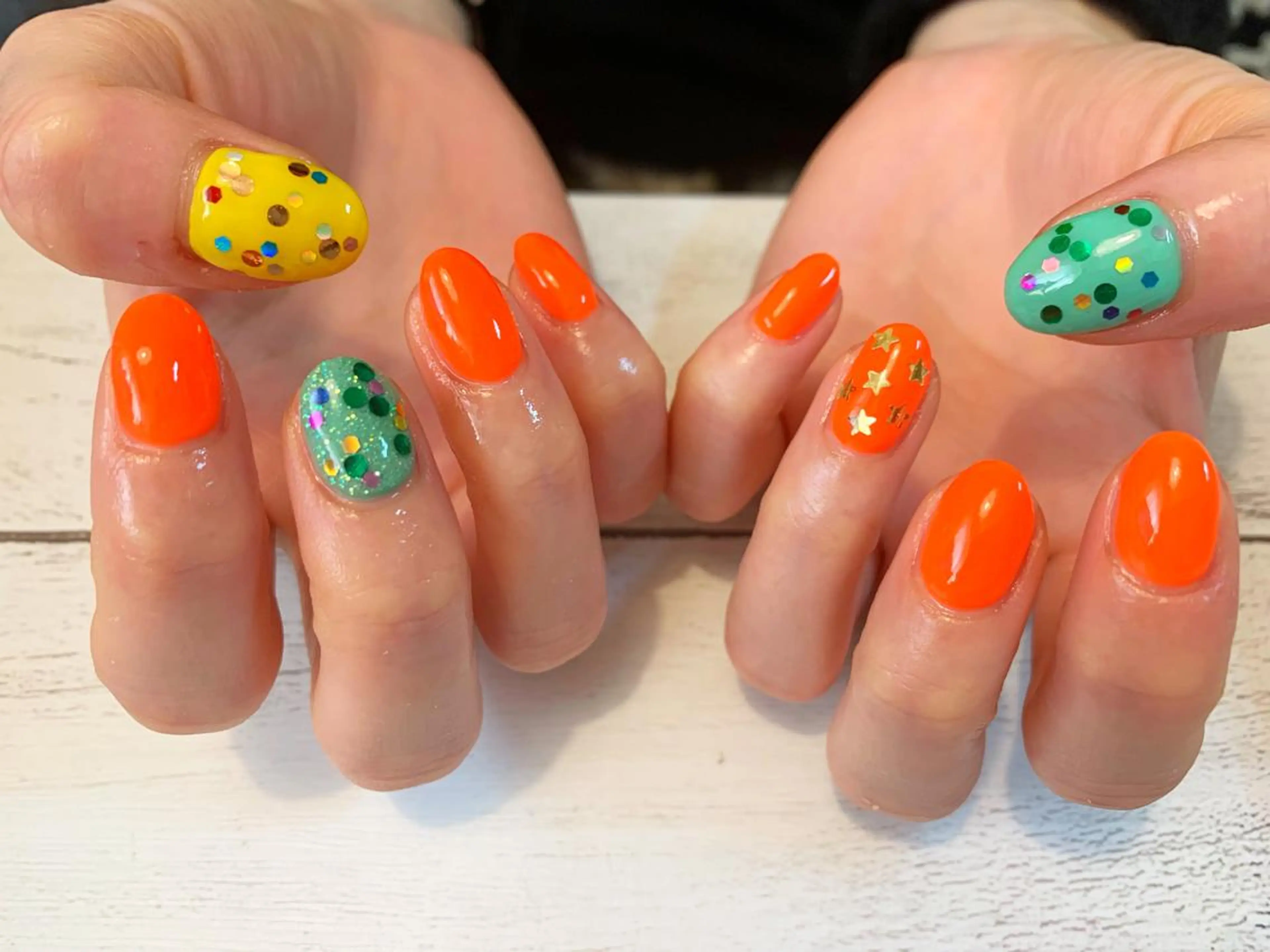 ネイル アートネイル ハンドネイル フットネイル GéRanium Harukaのネイルデザイン