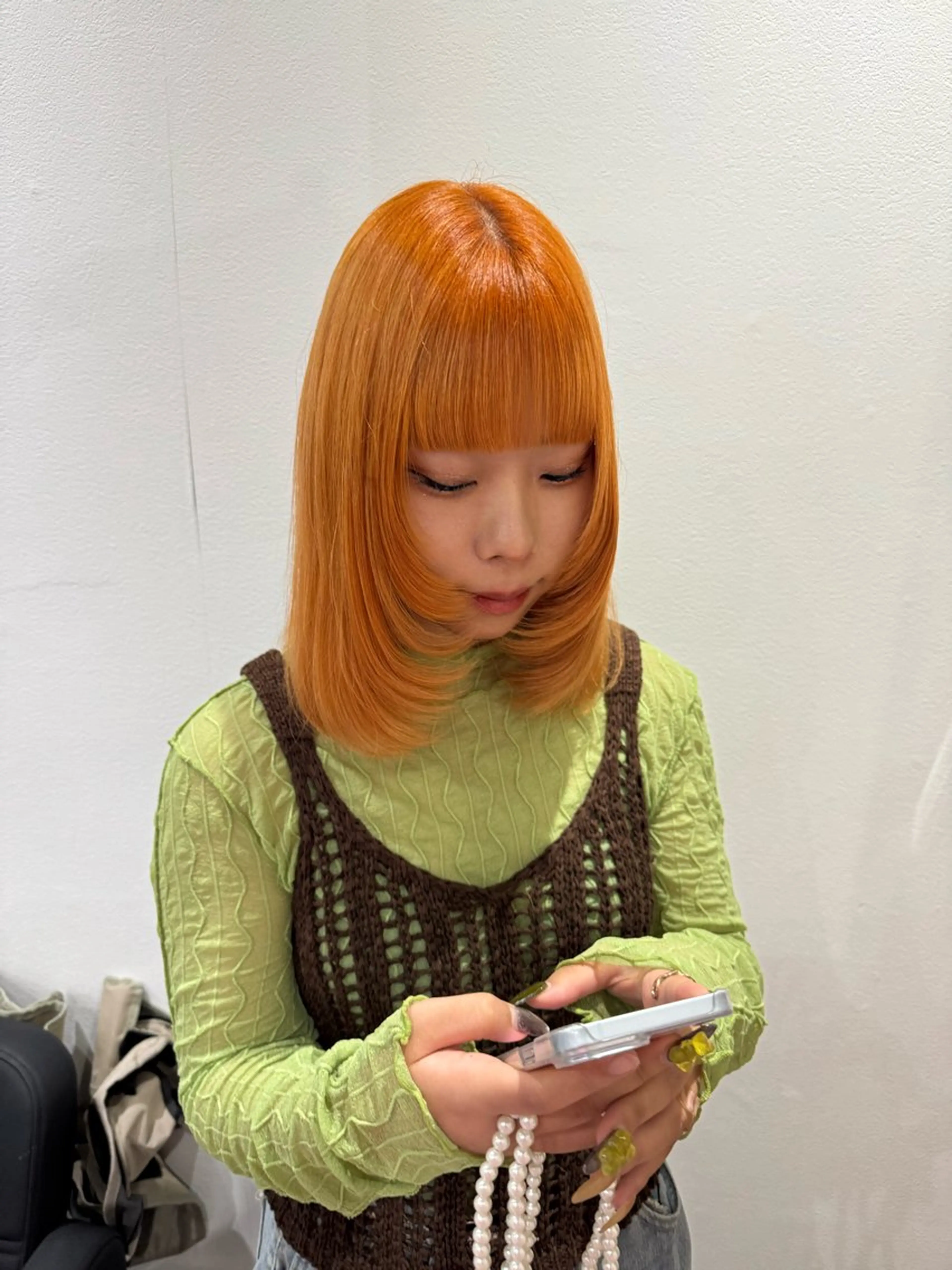 ミディアム レイヤーカット Agu hair academy沼津所属・🍒 AIMI 🍒のヘアスタイル