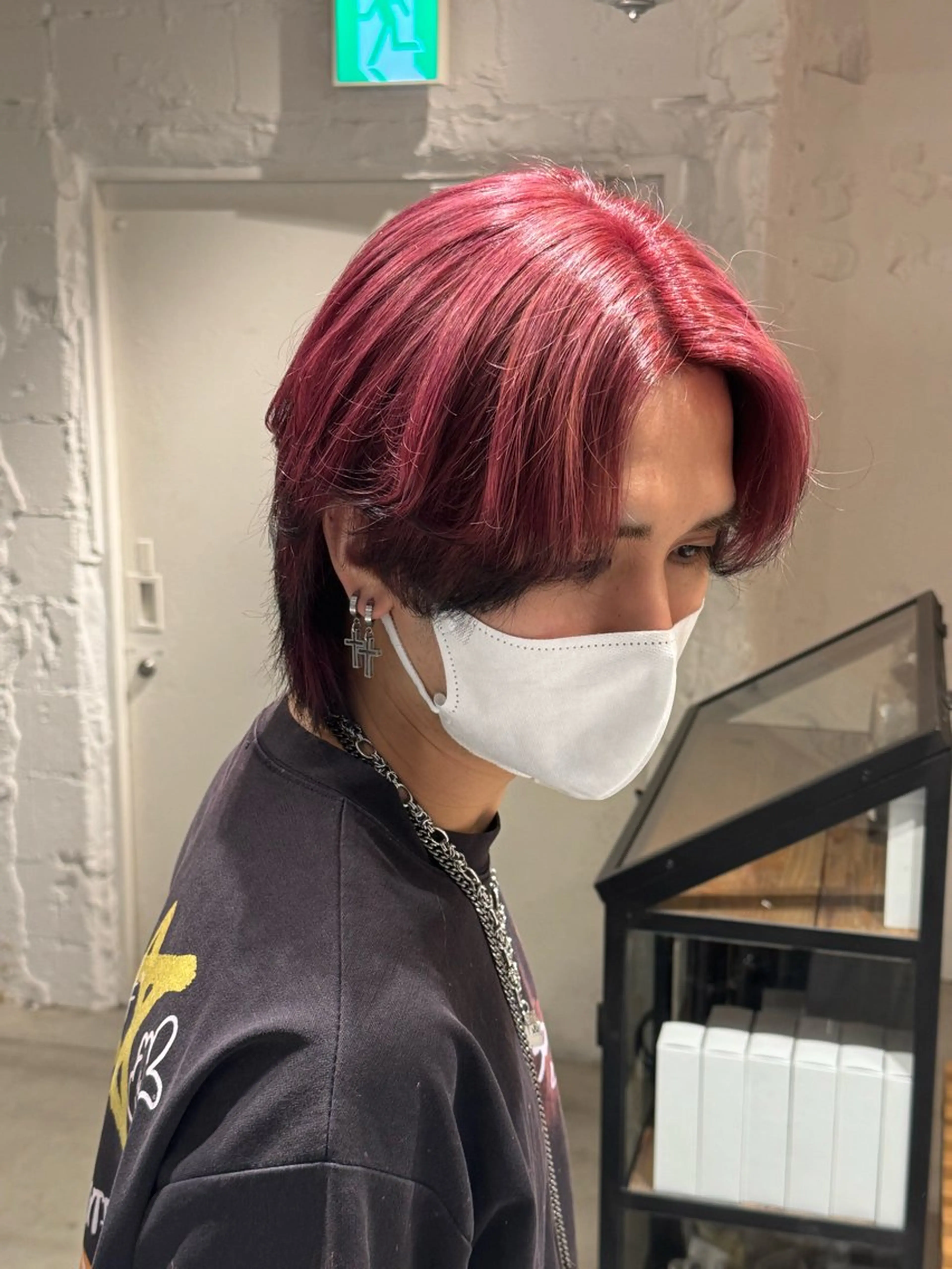メンズ ヘアカラー 🌶推しカラー RINA🌶´-のヘアスタイル