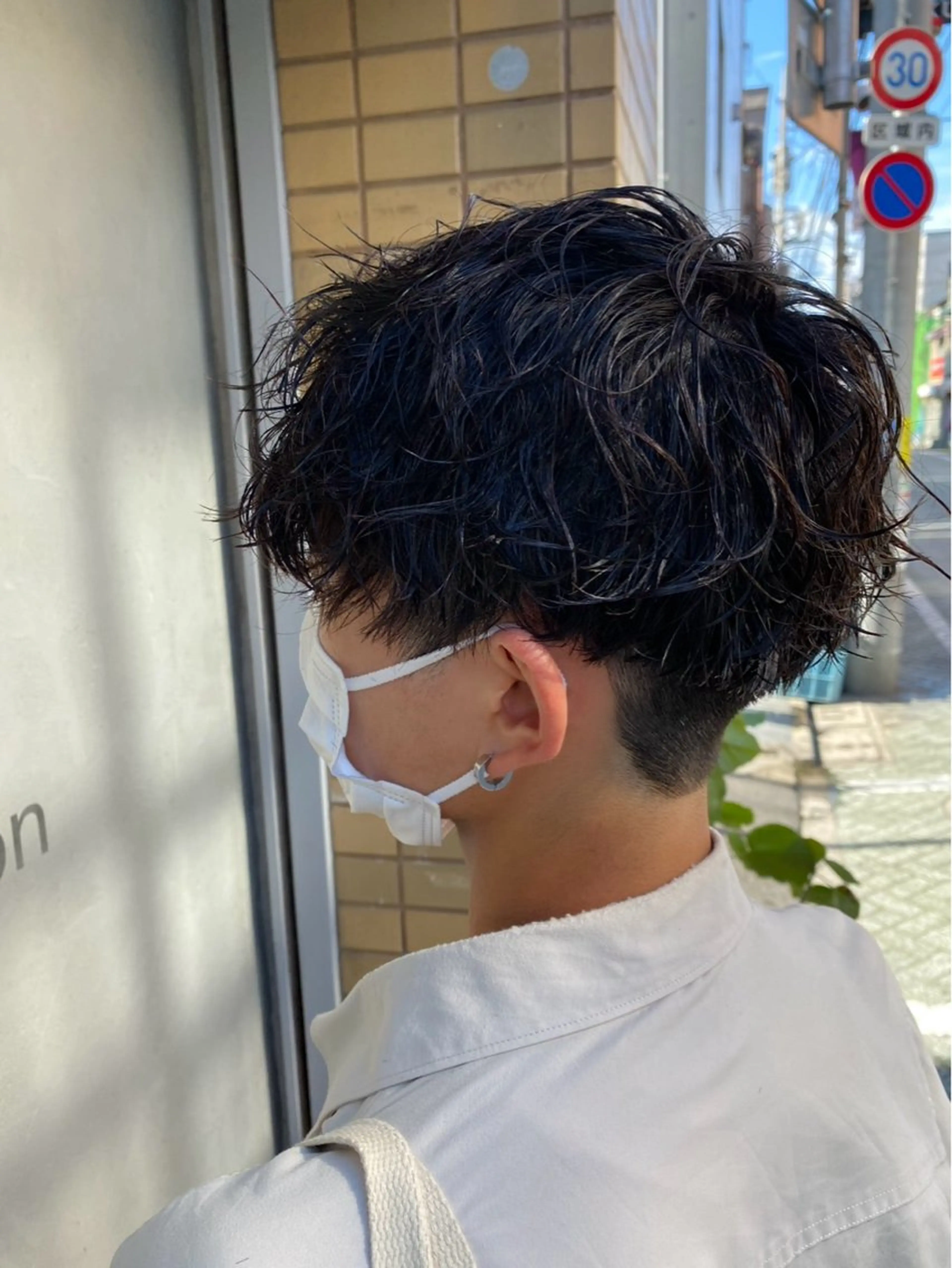 パーマ メンズ パーマ lmu byif(ﾘﾐｭｰﾊﾞｲｲﾌ)所属・MIYU /メンズパーマ✨💫のヘアスタイル