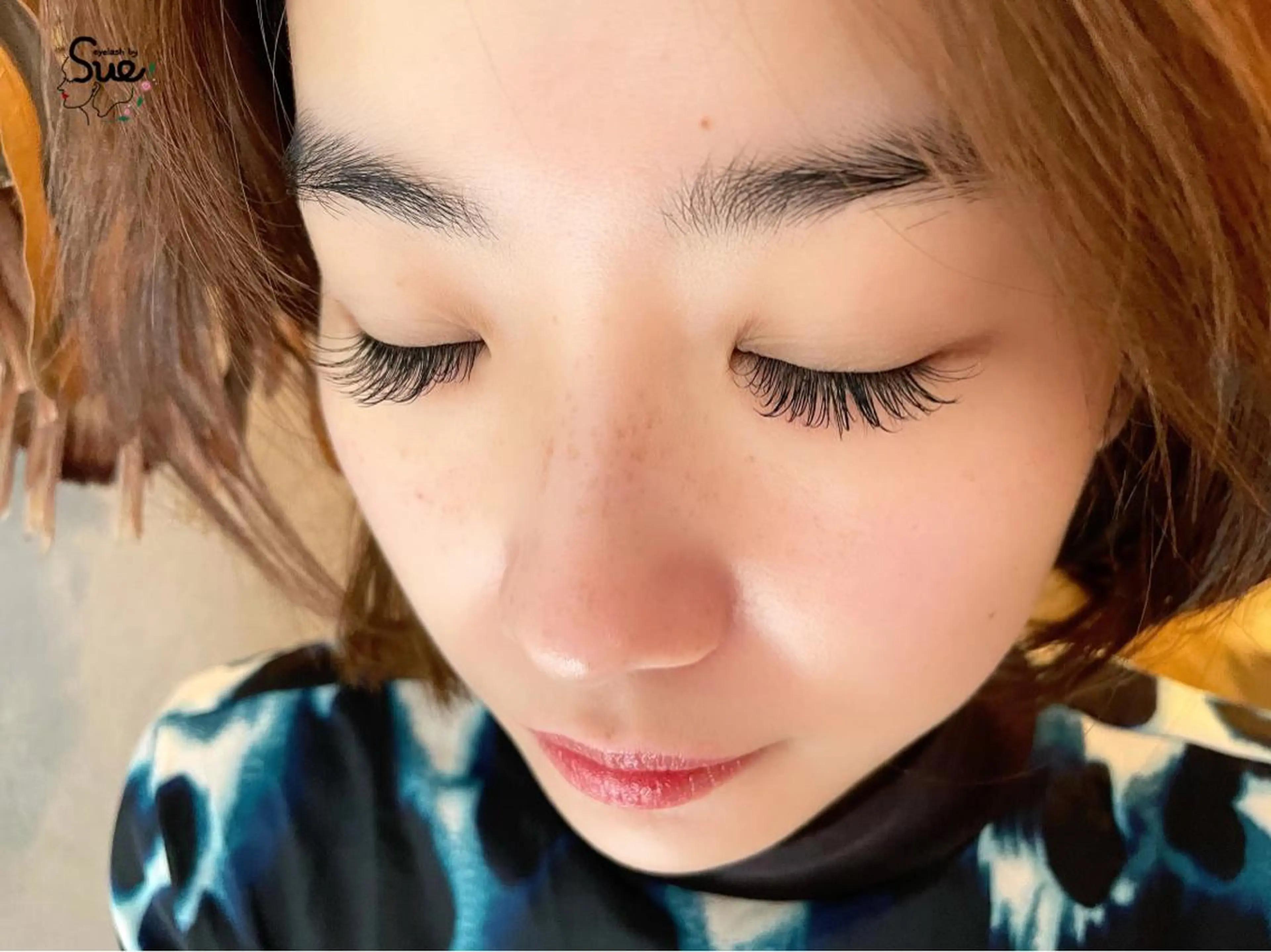 マツエク・マツパ フラットラッシュ Sue eyelash&eyebrow所属・Shigeno Hikaruのマツエク・マツパデザイン