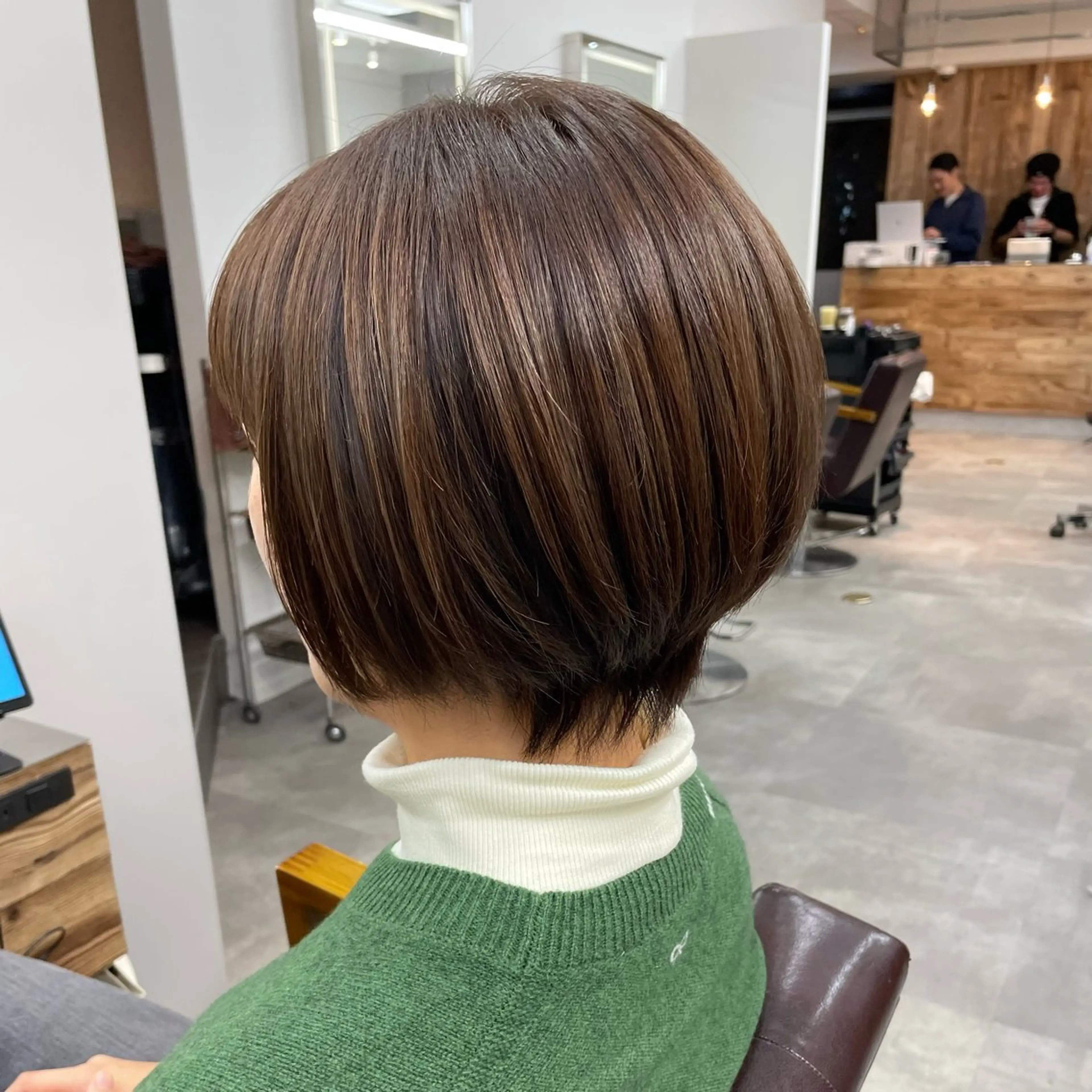 ショート カット ヘアカラー little  横浜所属・🌷久保田 優🌷のヘアスタイル