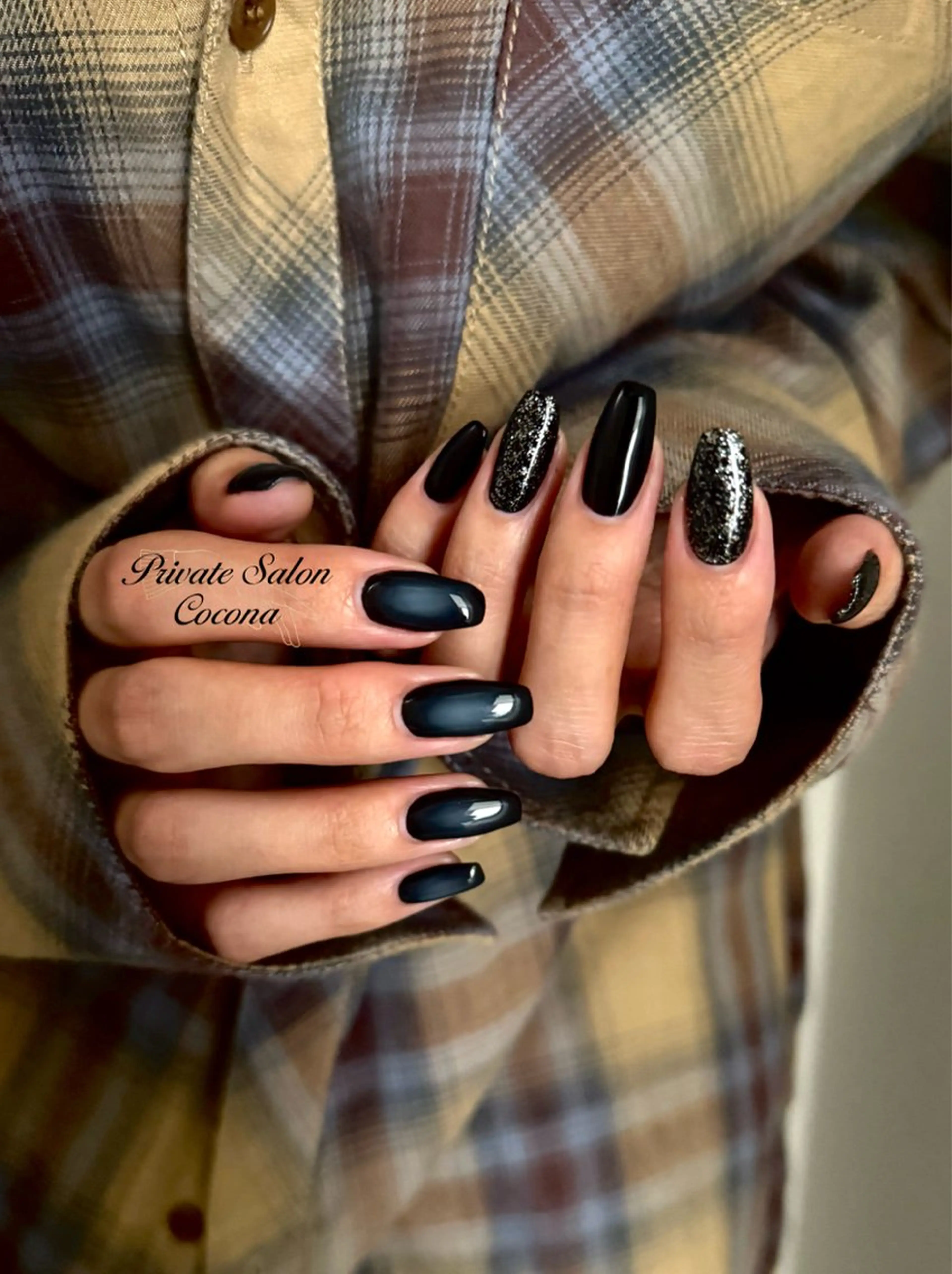 ネイル チークネイル ハンドネイル プライベートサロン nailcoconaのネイルデザイン