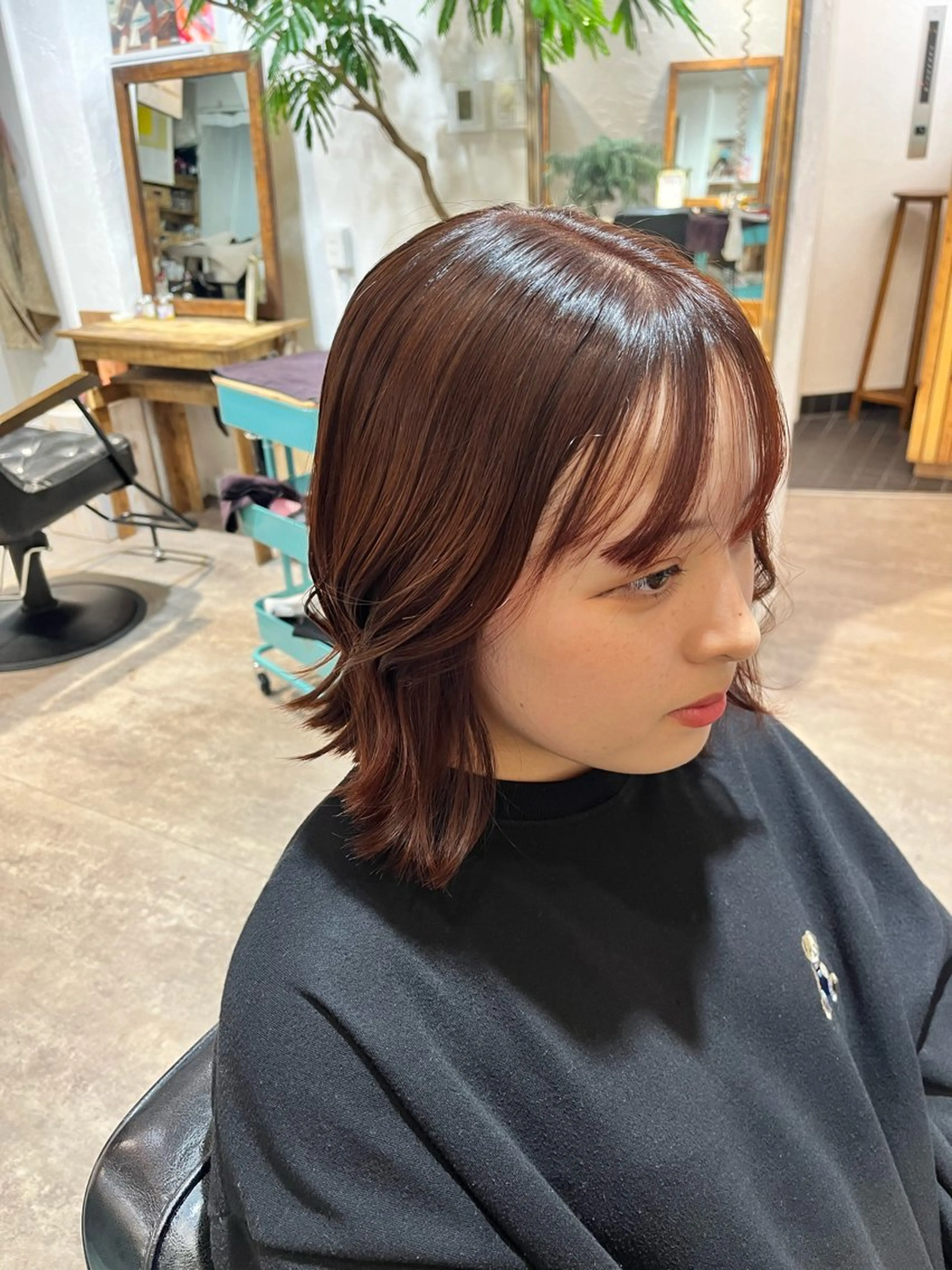 ショート カラー 新宿/髪質改善 艶カラー👶Renaのヘアスタイル