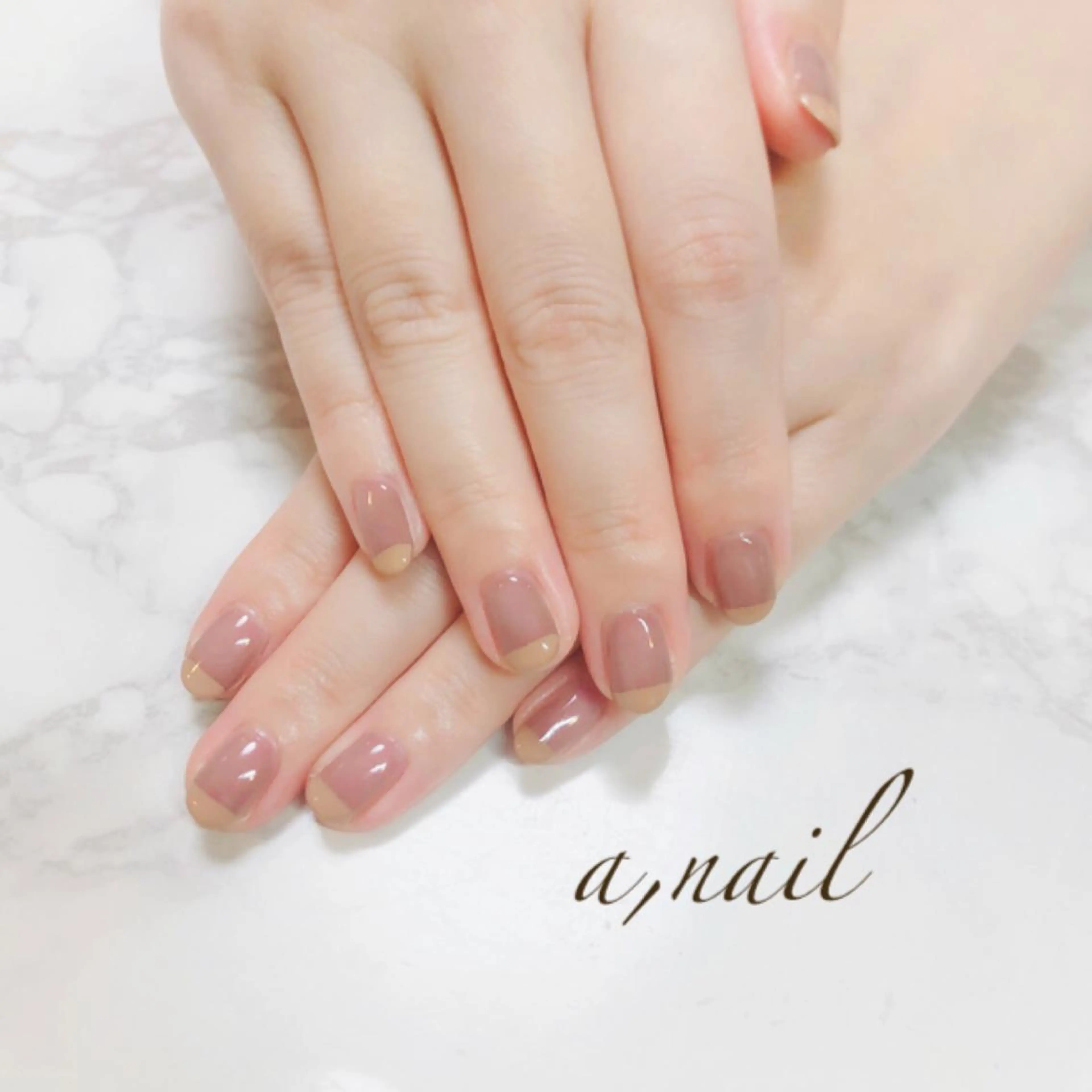 ネイル フットネイル フレンチネイル ジェルネイル グラデーション ワンカラーネイル ネイルサロン エーネイルのネイルデザイン