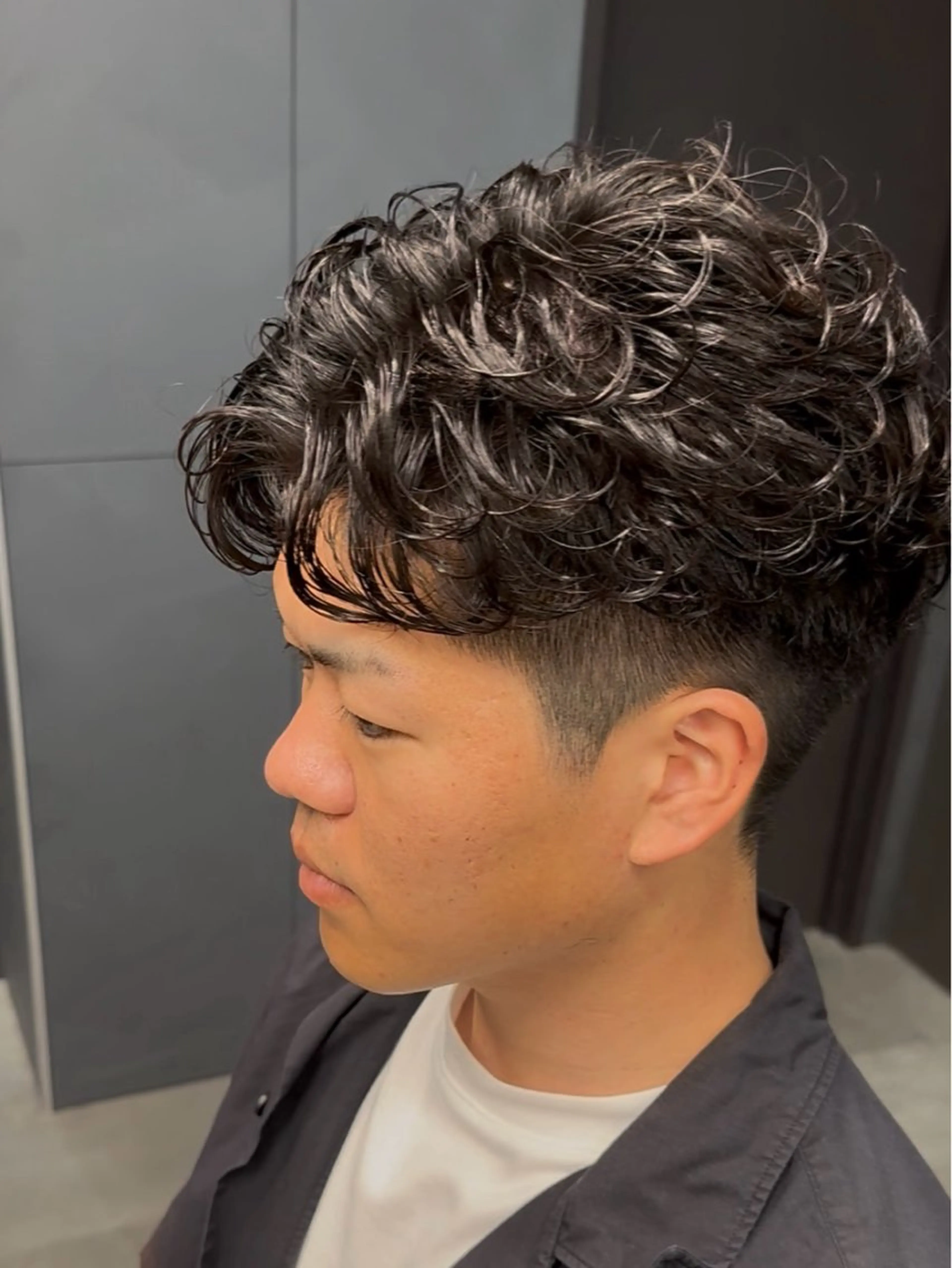 ショート カット パーマ トリートメント ヘッドスパ 曲がる縮毛矯正 メンズ特化/鈴木美璃のヘアスタイル