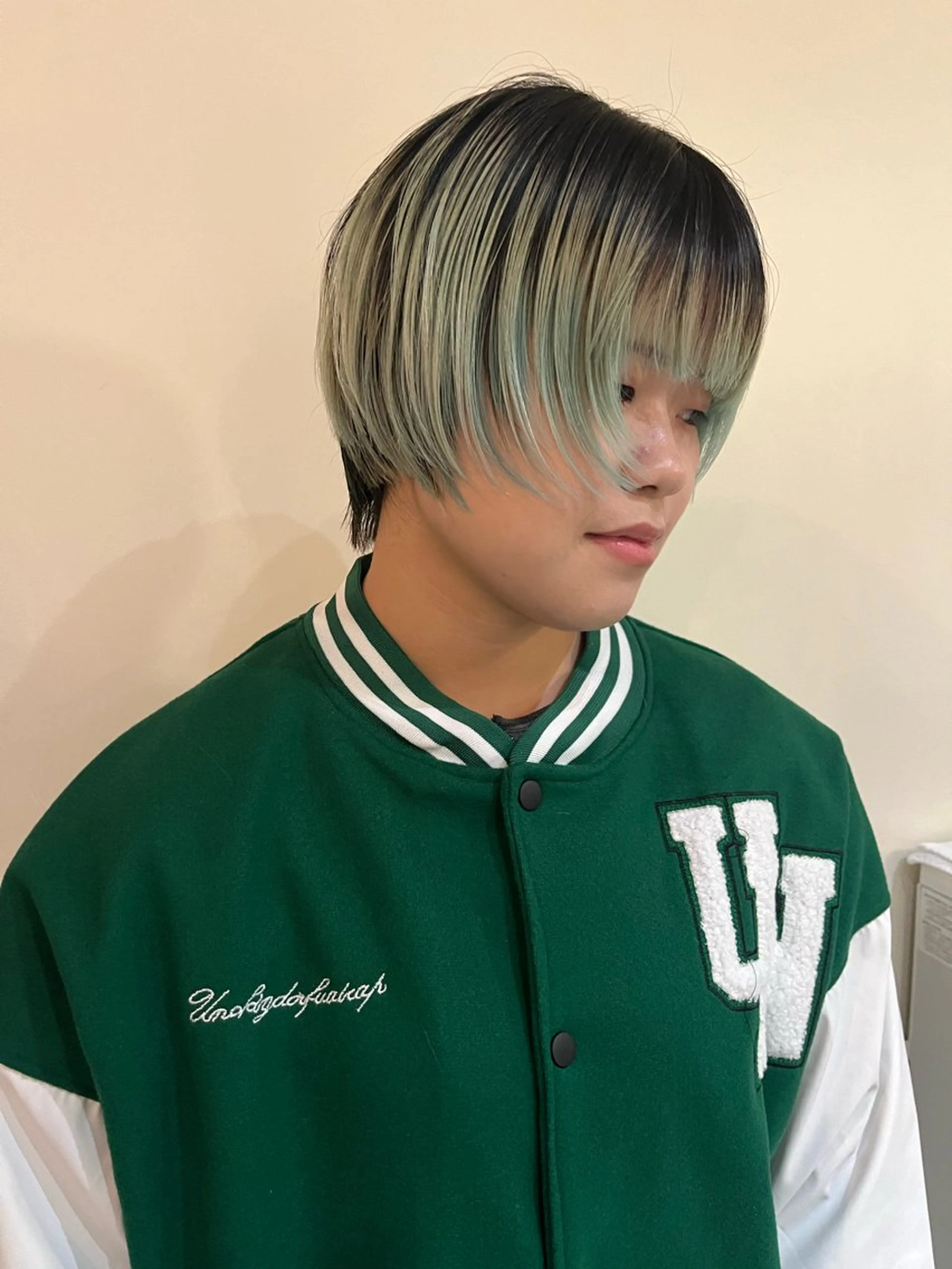 ショート レイヤーカット\ウル フ　chinatsuのヘアスタイル