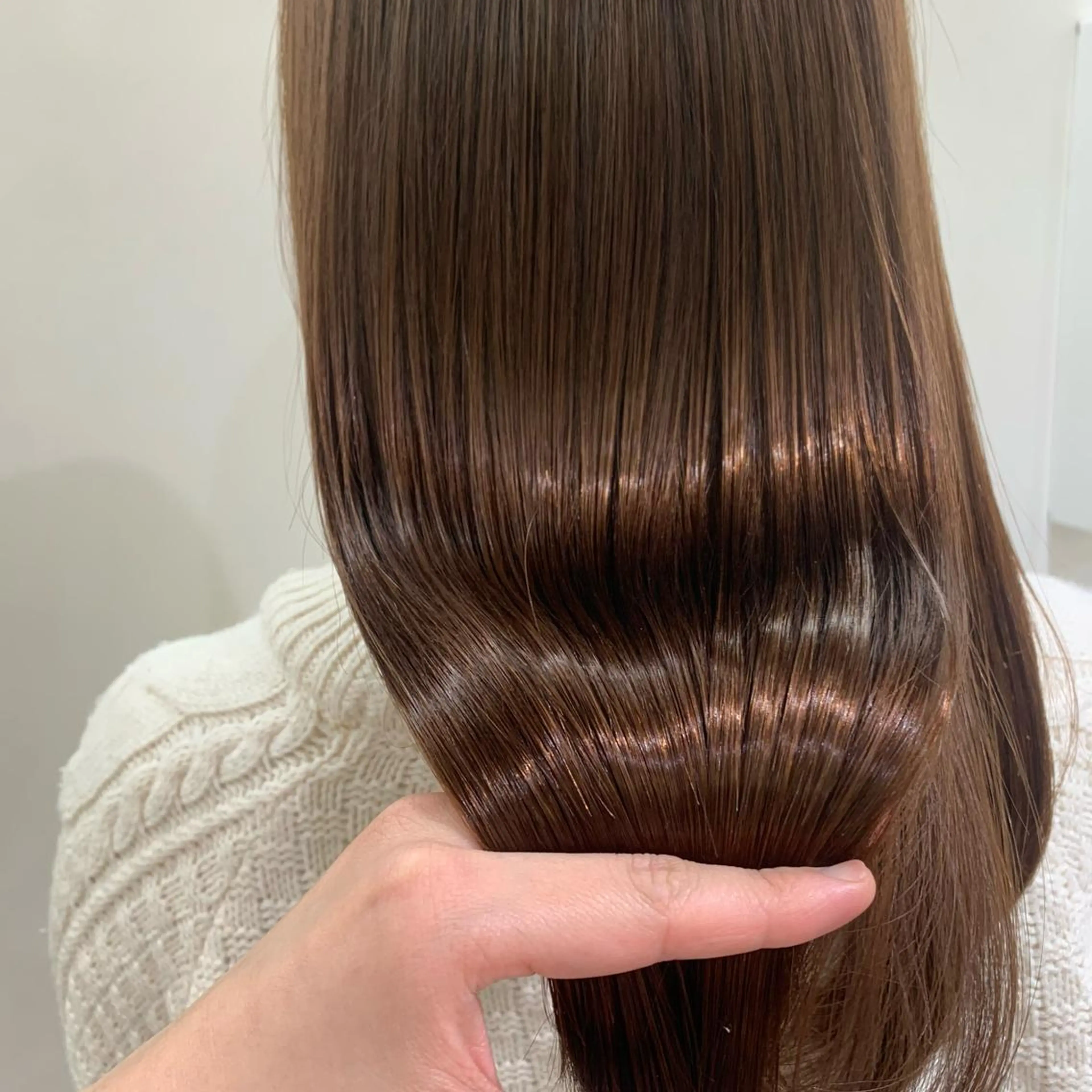 ロング GO TODAY シェアサロン 銀座Arc店所属・デジタルパーマ🫧 韓国風ヘア🫧サクラのヘアスタイル