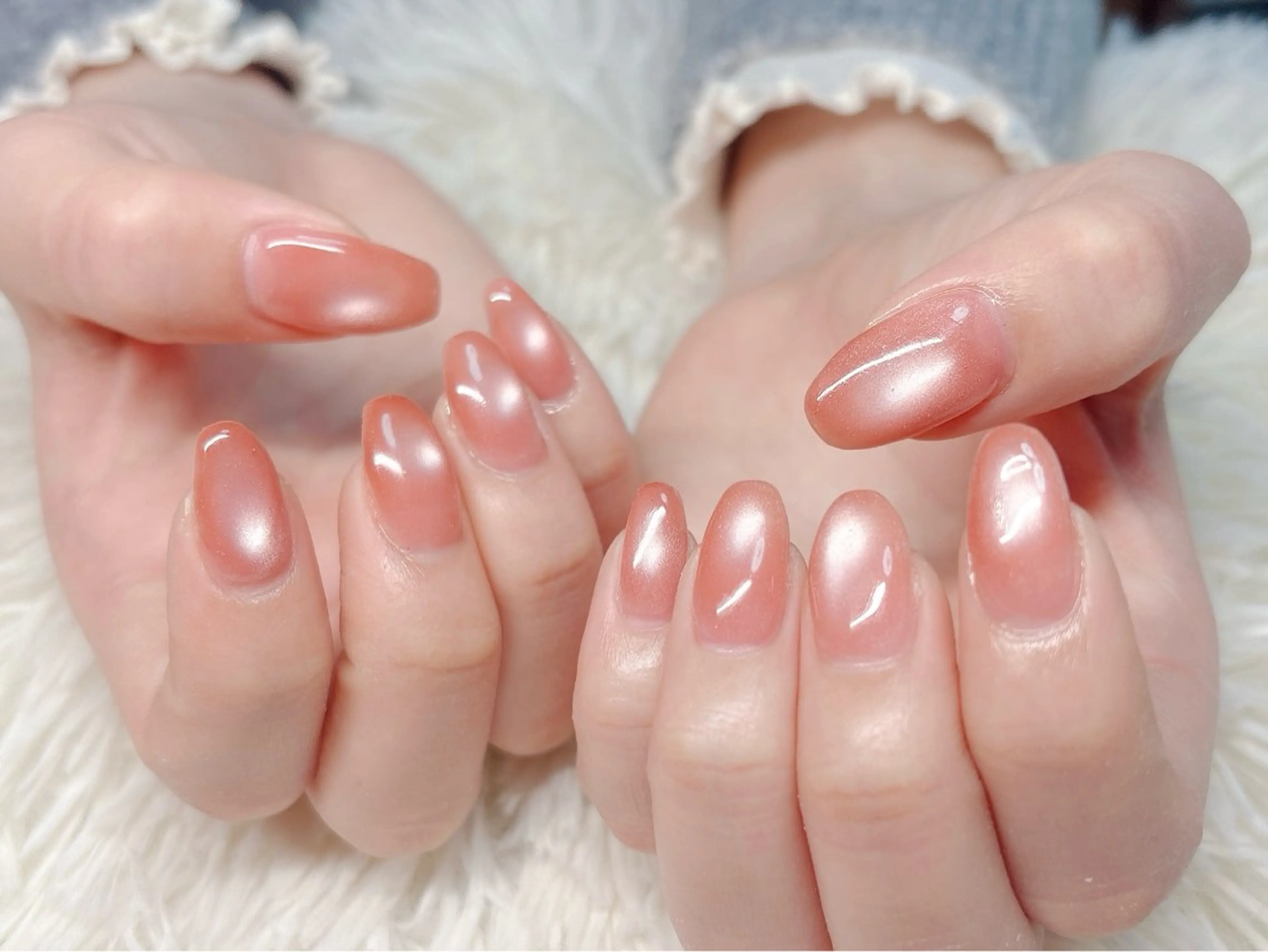 ネイル ハンドネイル パッチリオメメ Lianaのネイルデザイン