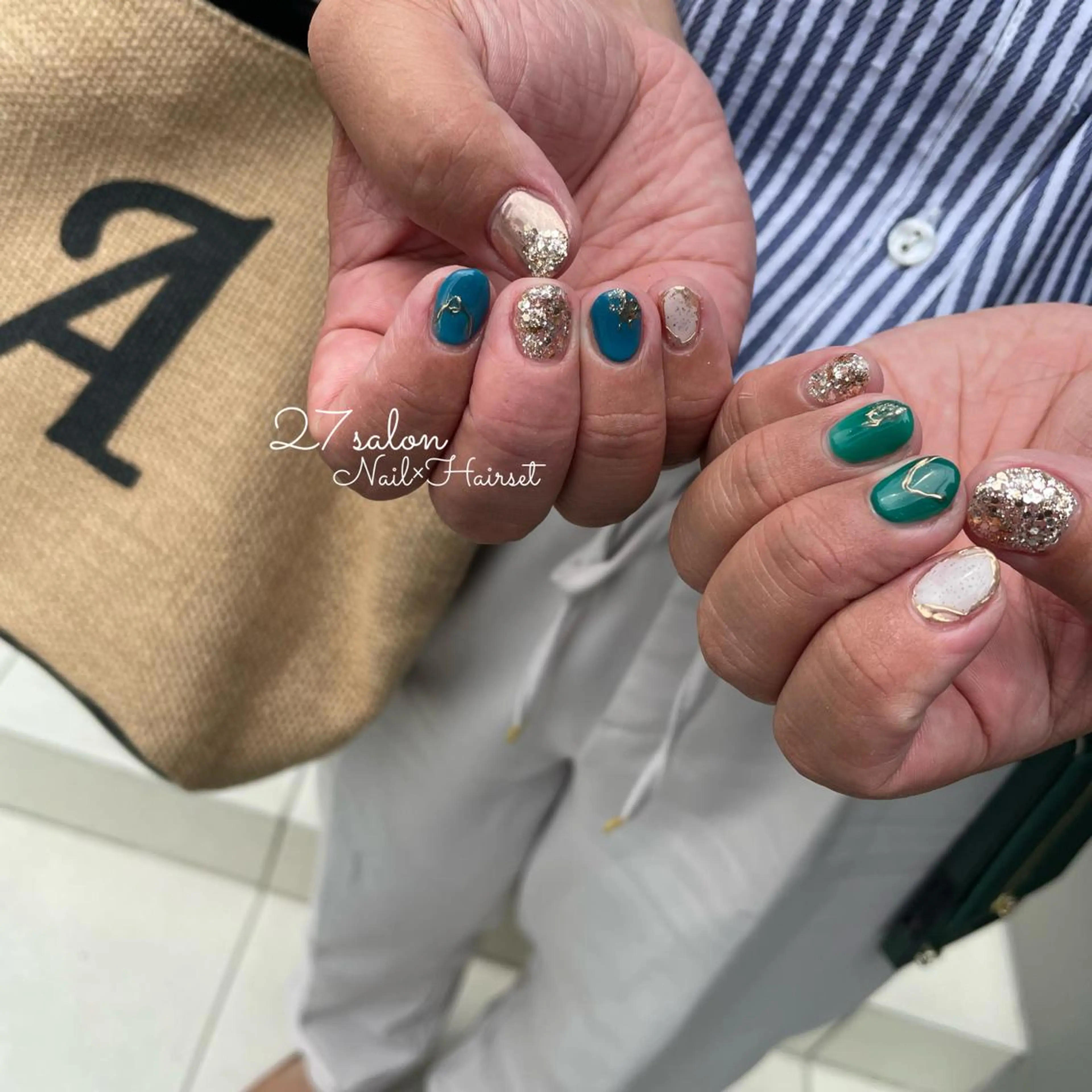 ネイル ニュアンスネイル 27salon yuinaのネイルデザイン