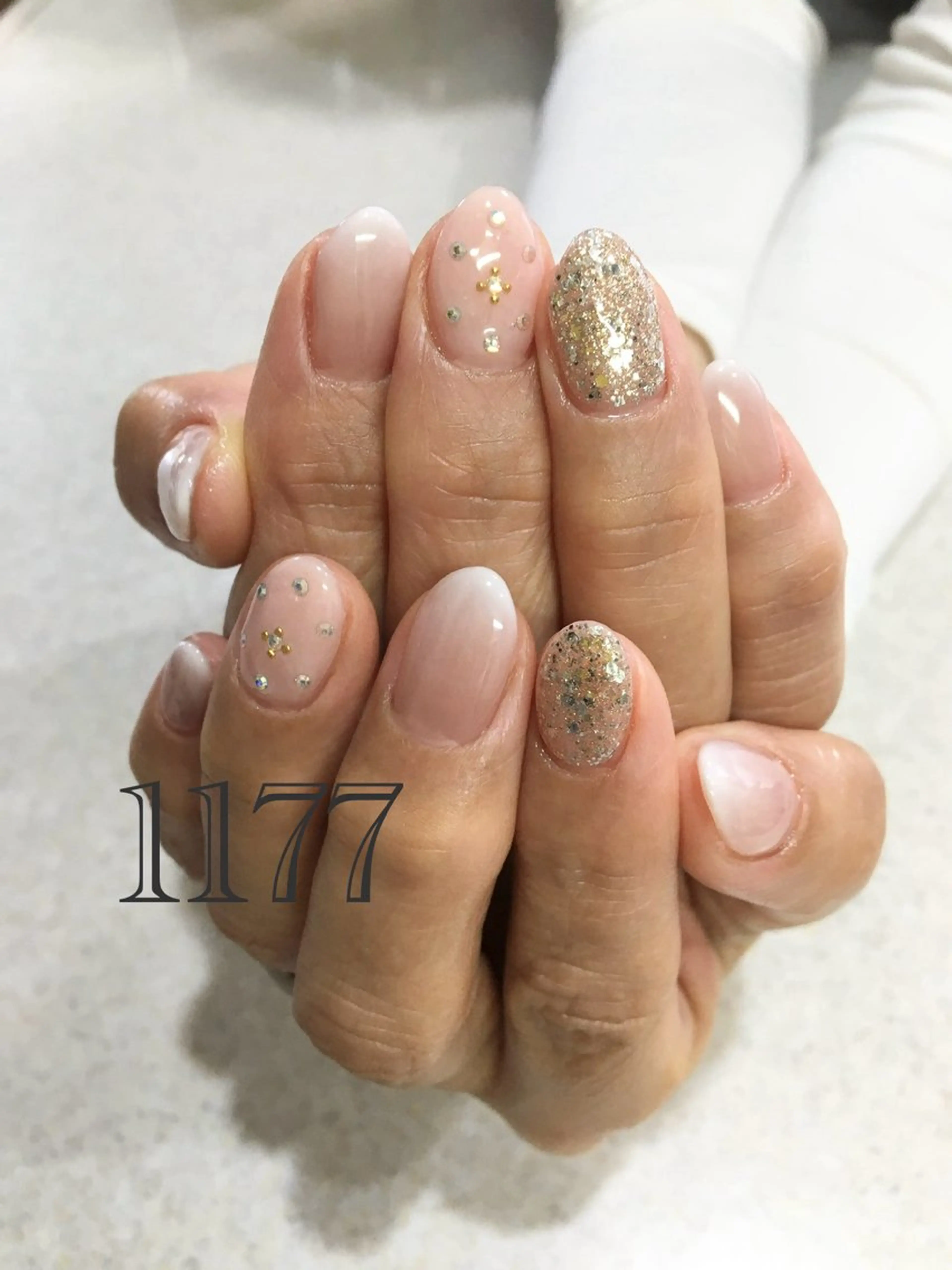 ネイル ハンドネイル nailsalon 1177のネイルデザイン
