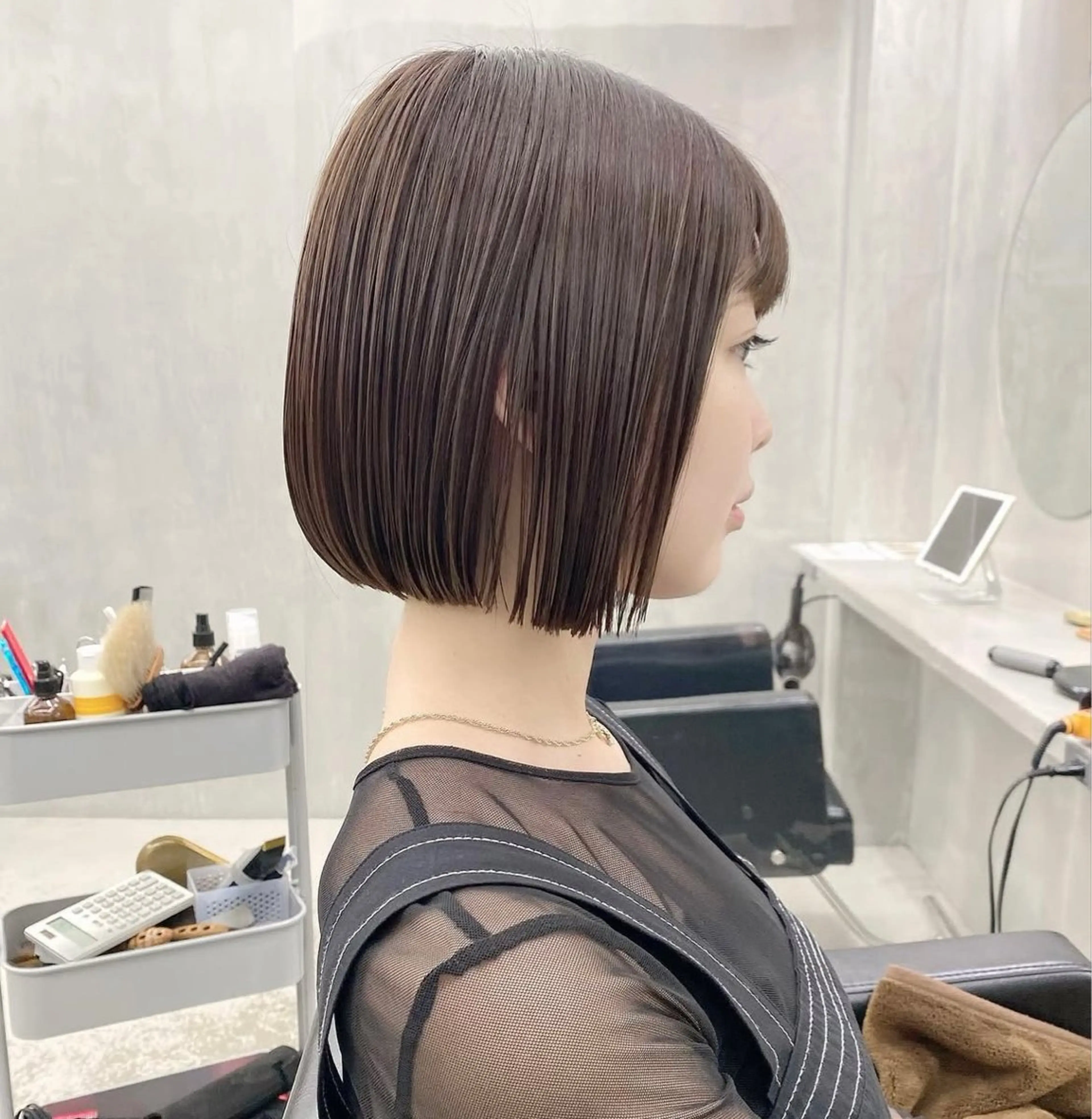 ショート VIE表参道所属・艶感カラー💫 りょお🫧のヘアスタイル