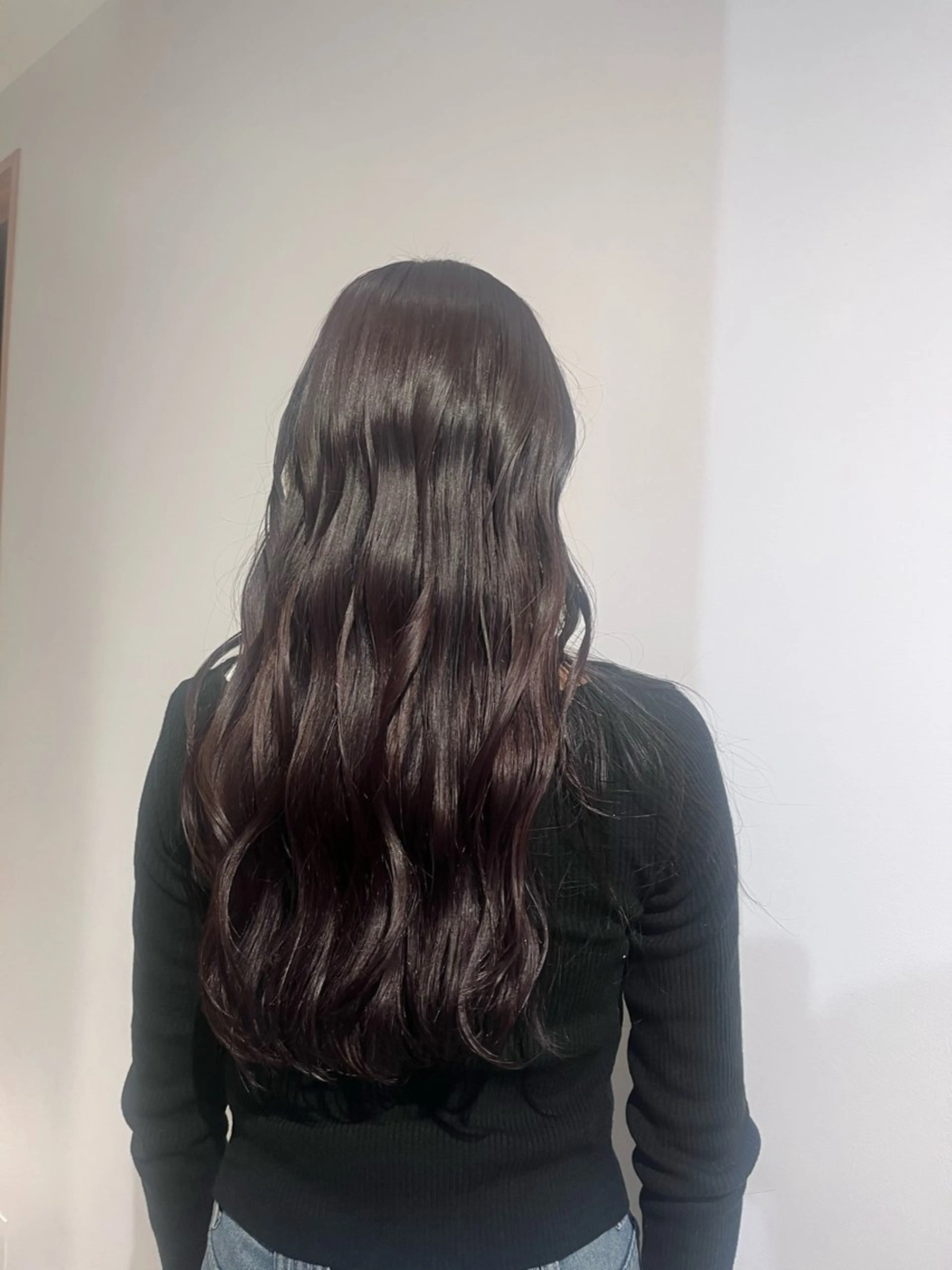 ロング カラー レイヤーカット -さたけ たつき-のヘアスタイル