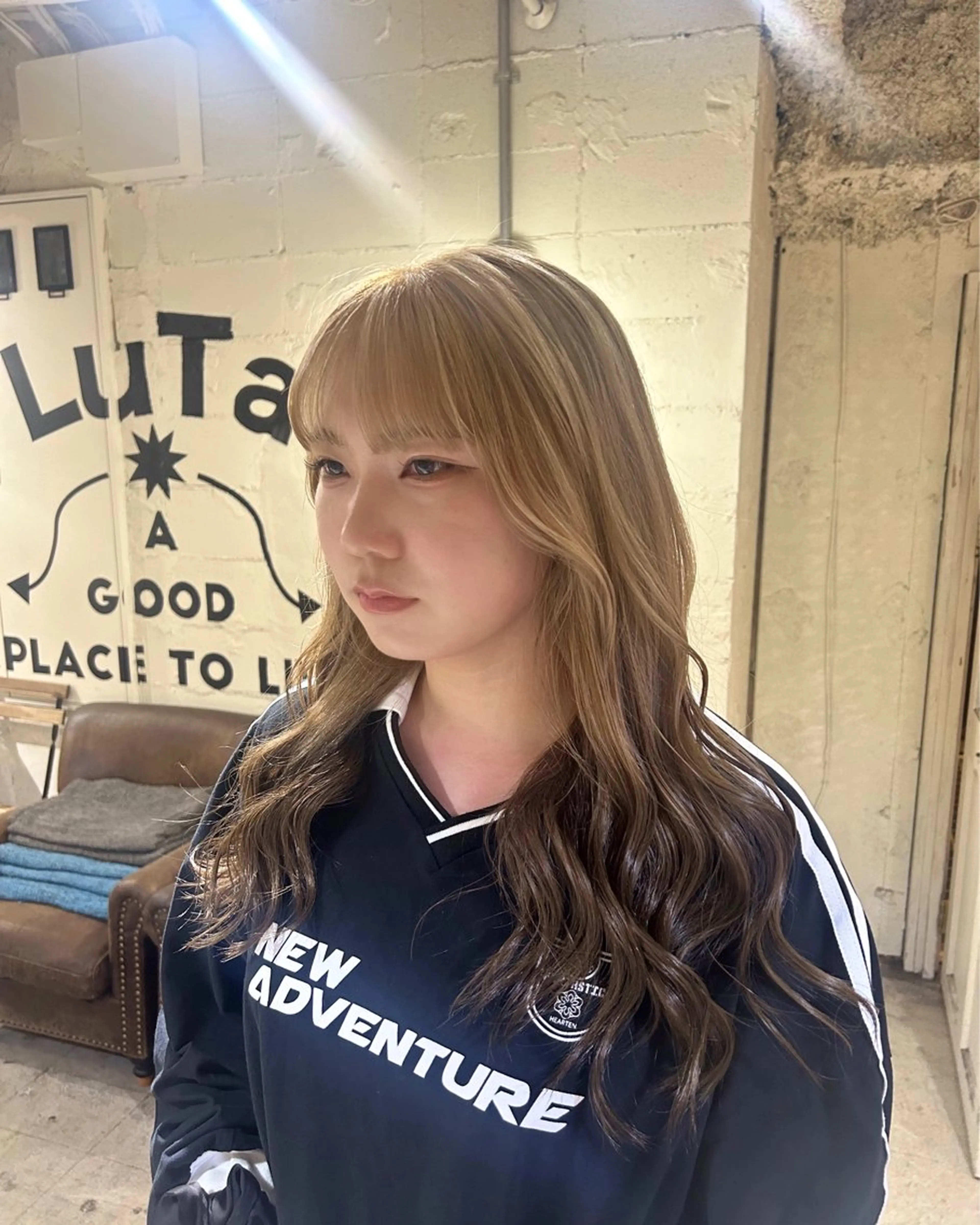 ロング カラー ヘアカラー トリートメント ☁️透明感カラー☁️ Reikaのヘアスタイル