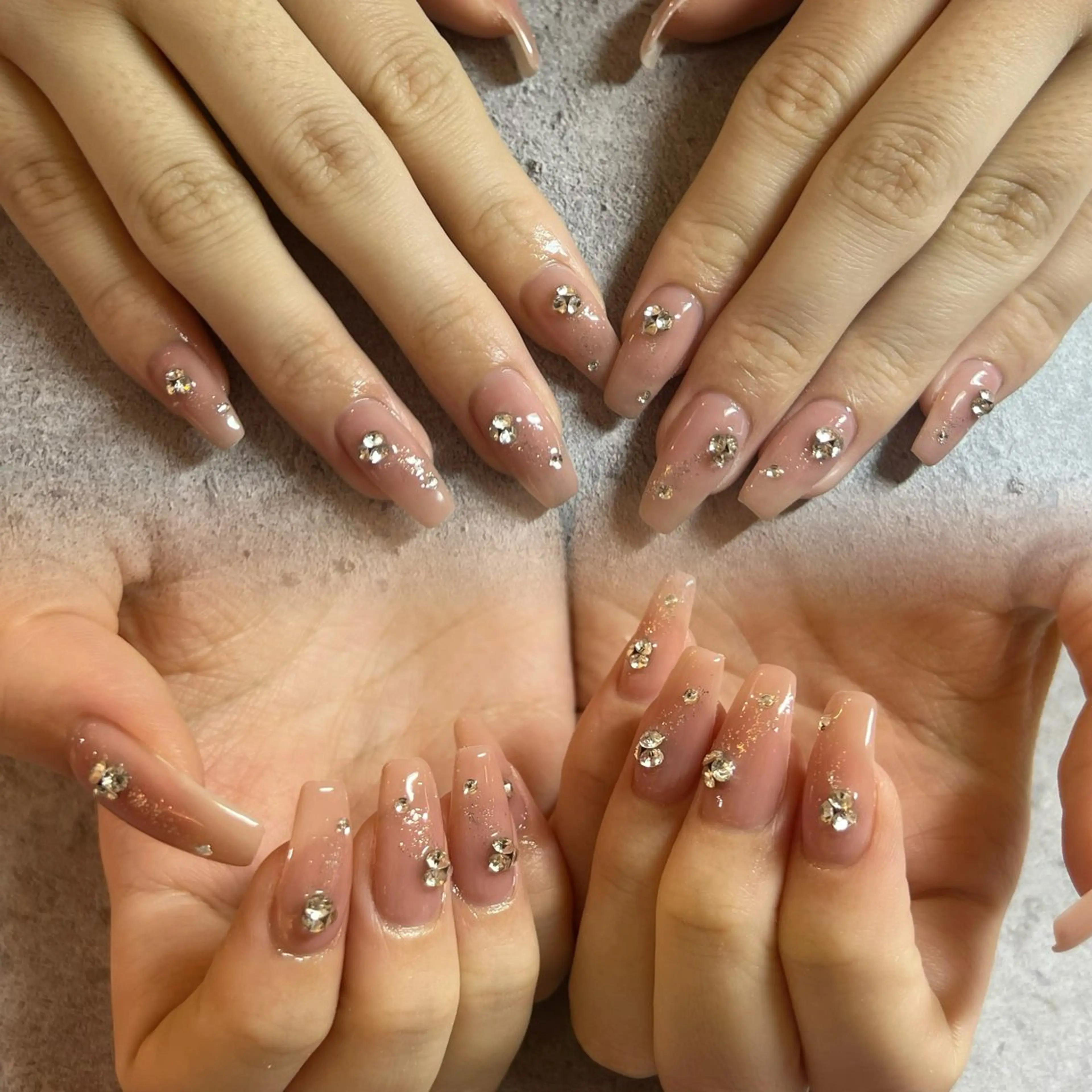 ネイル キラキラネイル ハンドネイル Fairy Tail さくらこ🤍のネイルデザイン