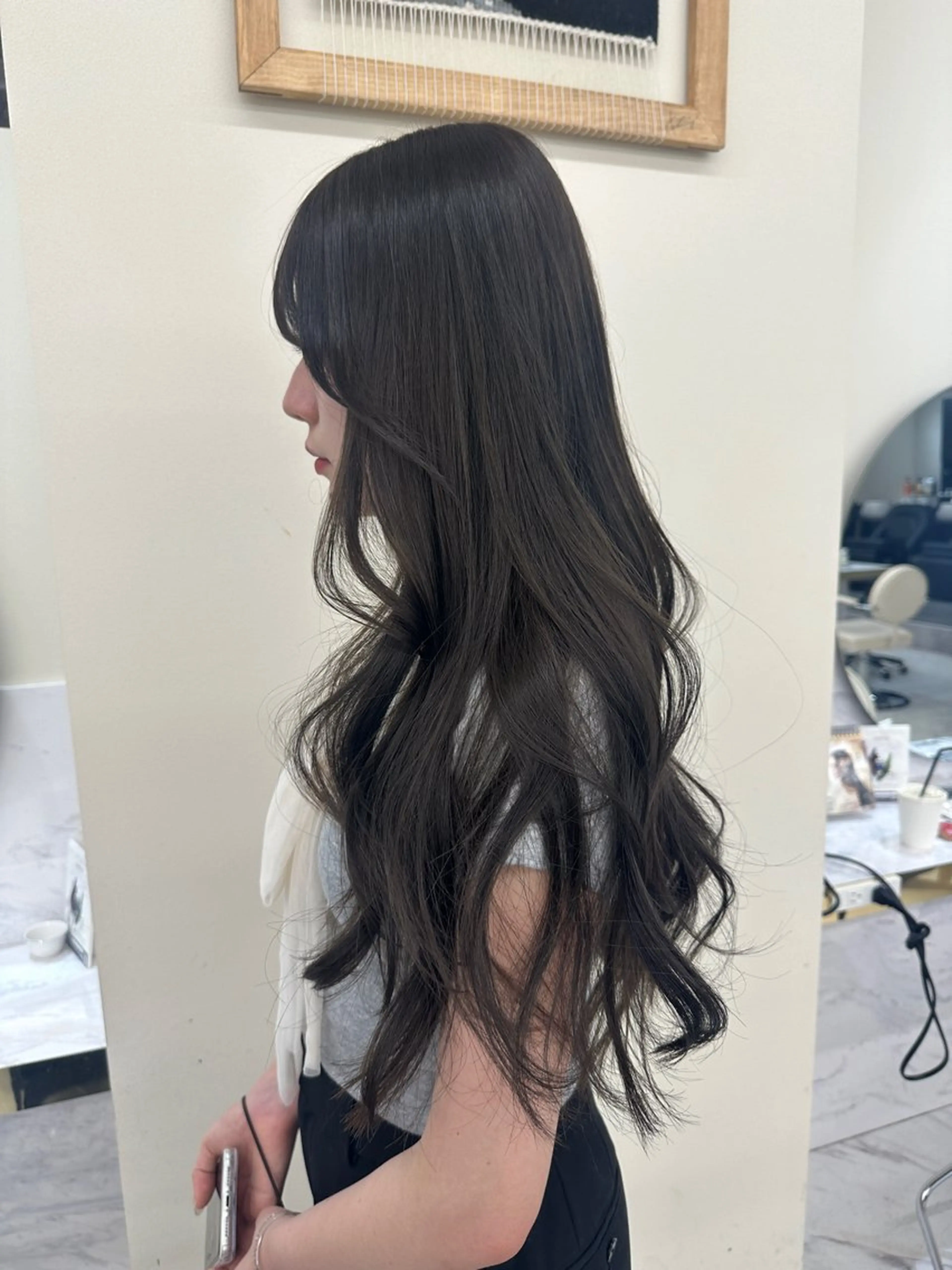 ロング 髪質改善 レイヤーカット 似合わせカット カット ヘアカラー トリートメント 似合わせレイヤーカッ ト🩶瀧本美咲のヘアスタイル