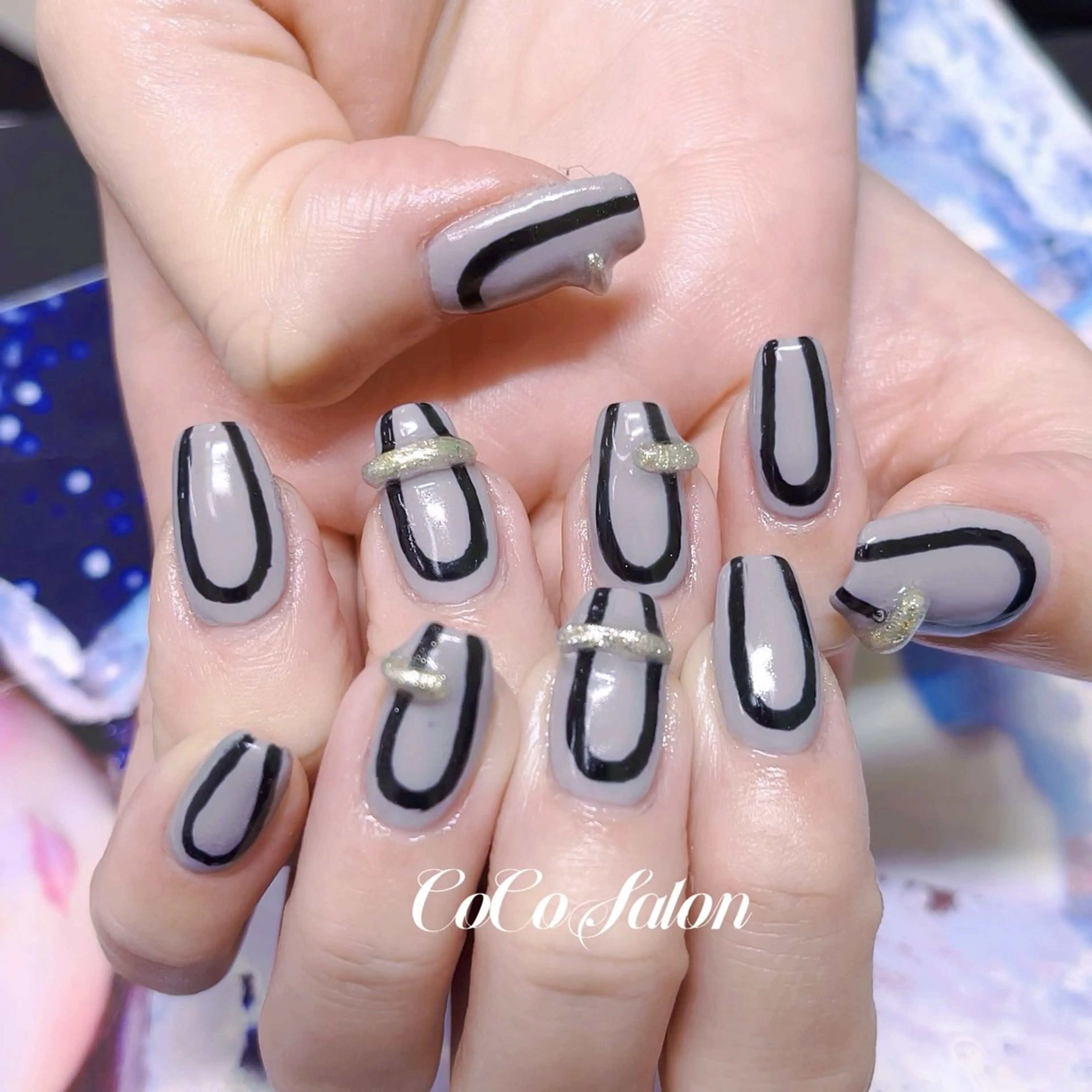 ネイル 冬ネイル ハンドネイル CoCoSalon ネイル/まつ毛予約のネイルデザイン