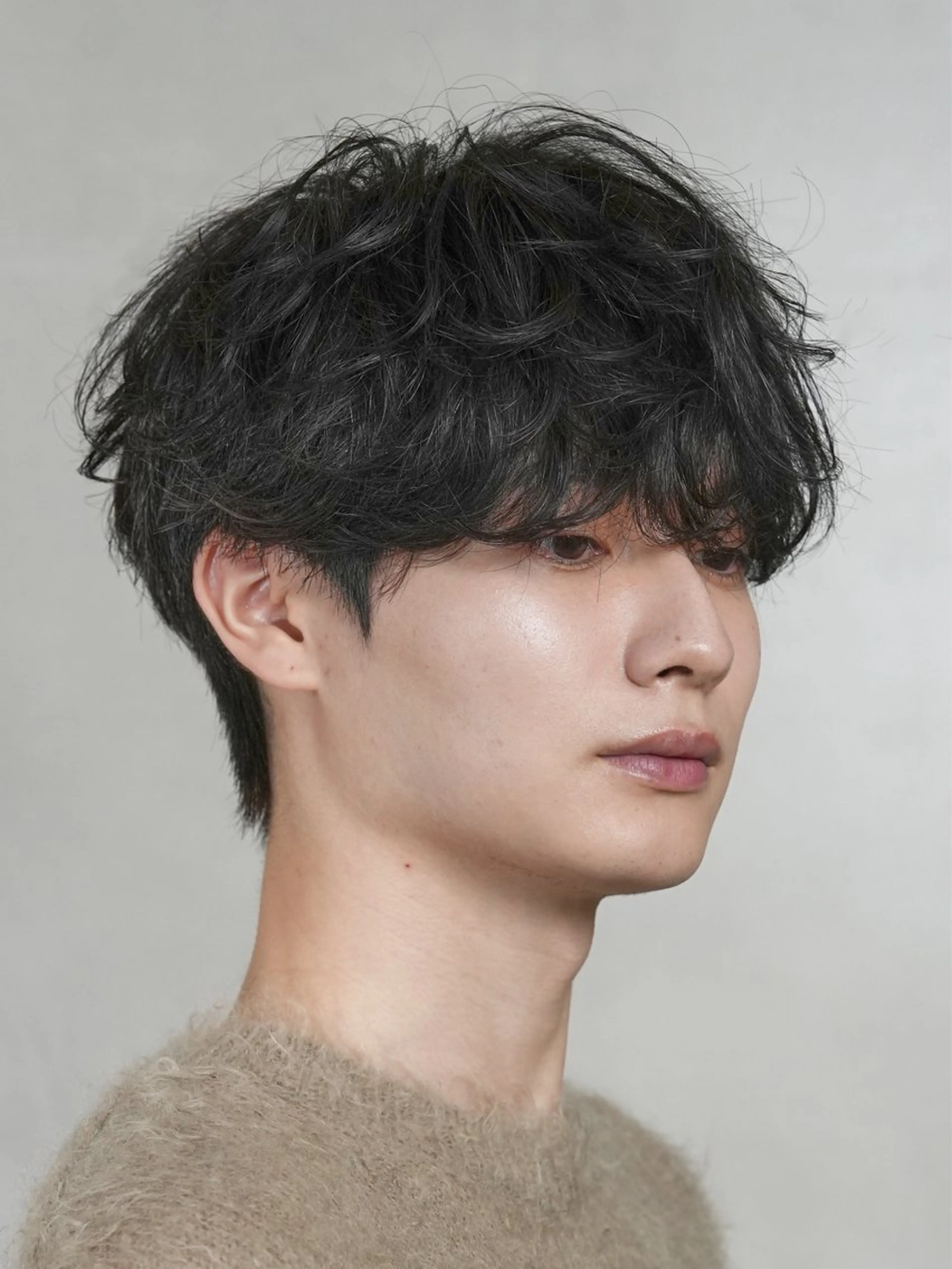 パーマ メンズ カット パーマ トリートメント 👑メンズパーマ屋 👑/栄/馬場斗生のヘアスタイル