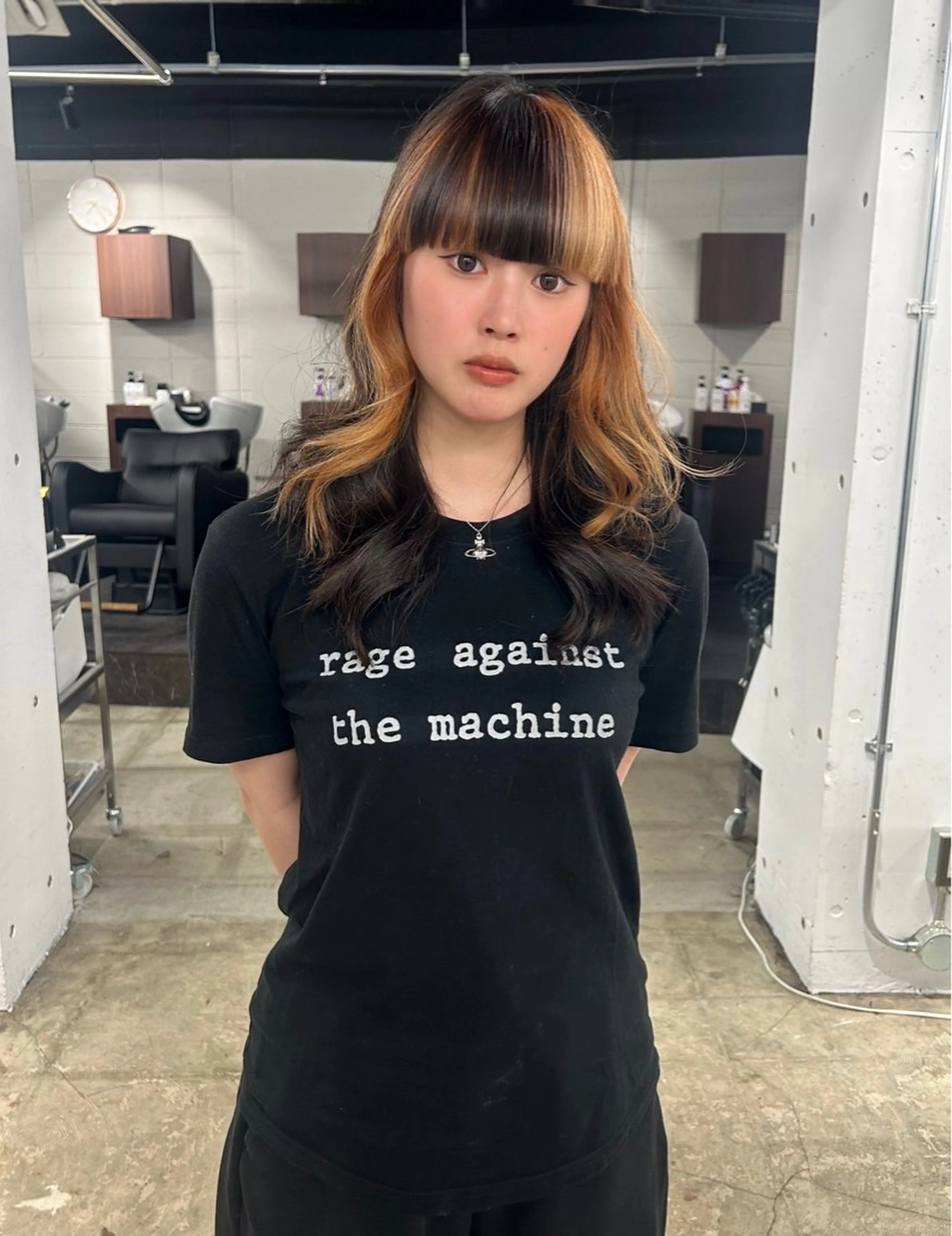 セミロング レイカ /ハイトーン/ボブ♪のヘアスタイル