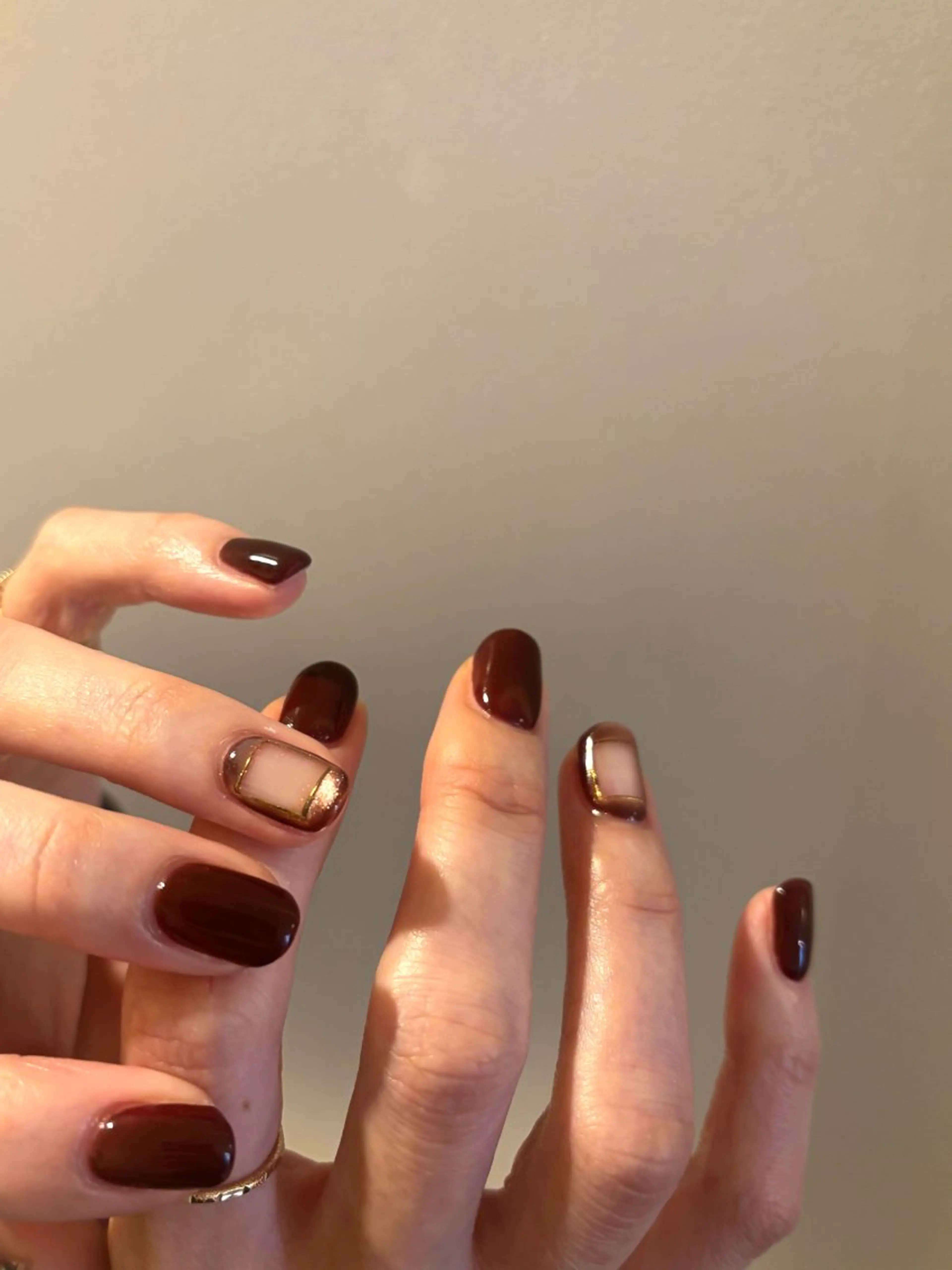 ネイル クリアネイル マグネットネイル ハンドネイル Elio所属・Elio 国泰寺のネイルデザイン