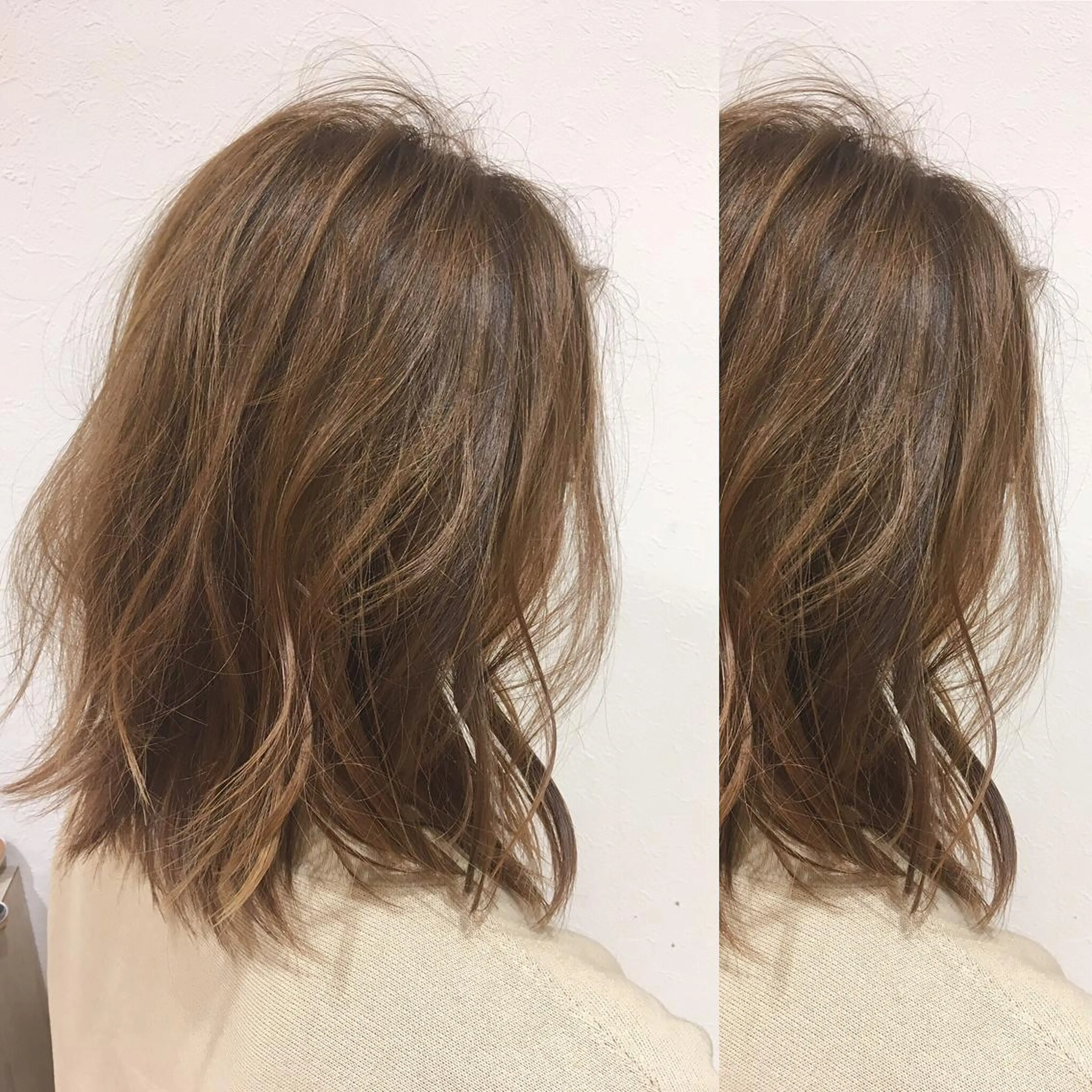 ミディアム カット ヘアカラー graxi'    グラシー所属・ブリーチ/ハイトーン SERINAのヘアスタイル