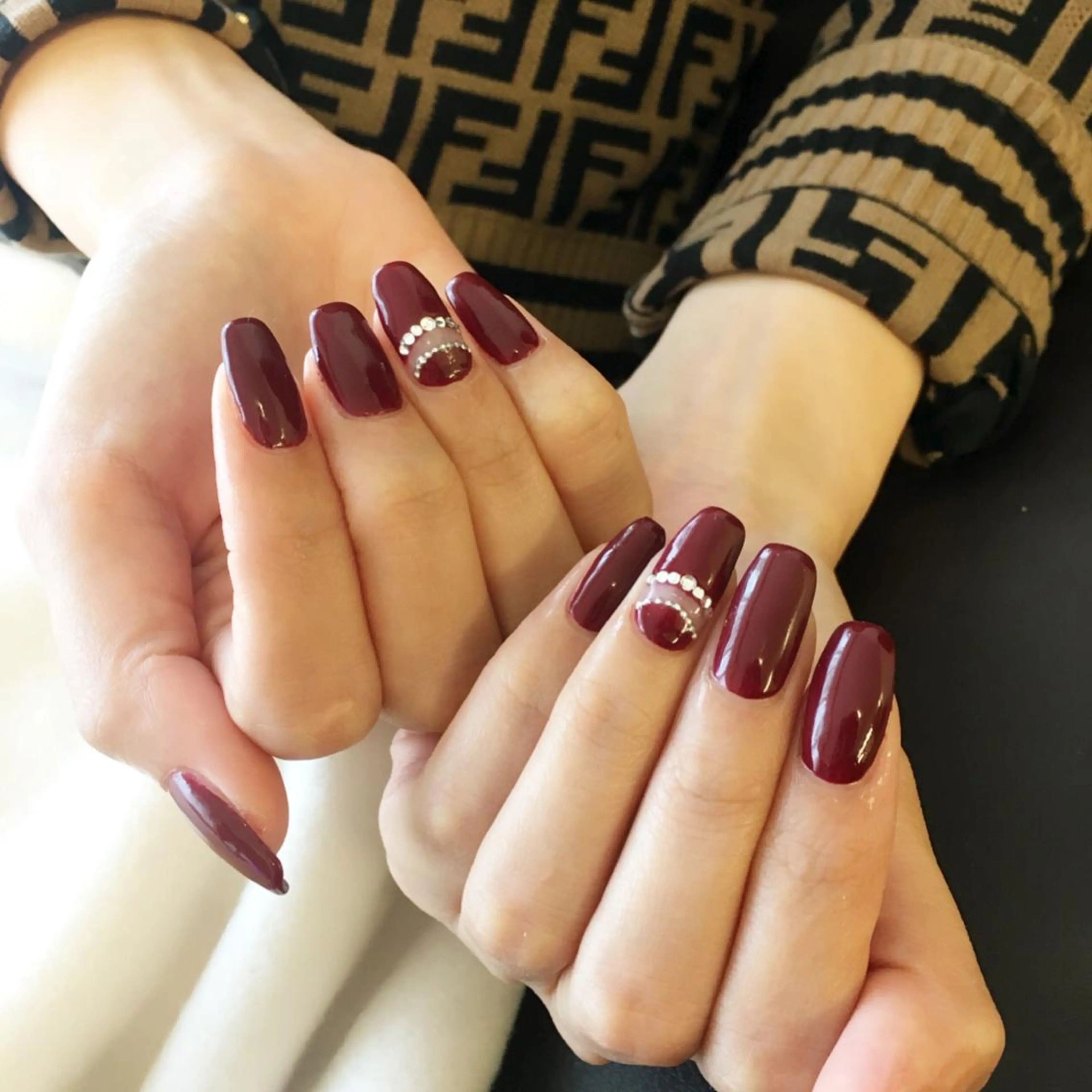 ネイル アートネイル ワンカラーネイル SHINE NAILのネイルデザイン