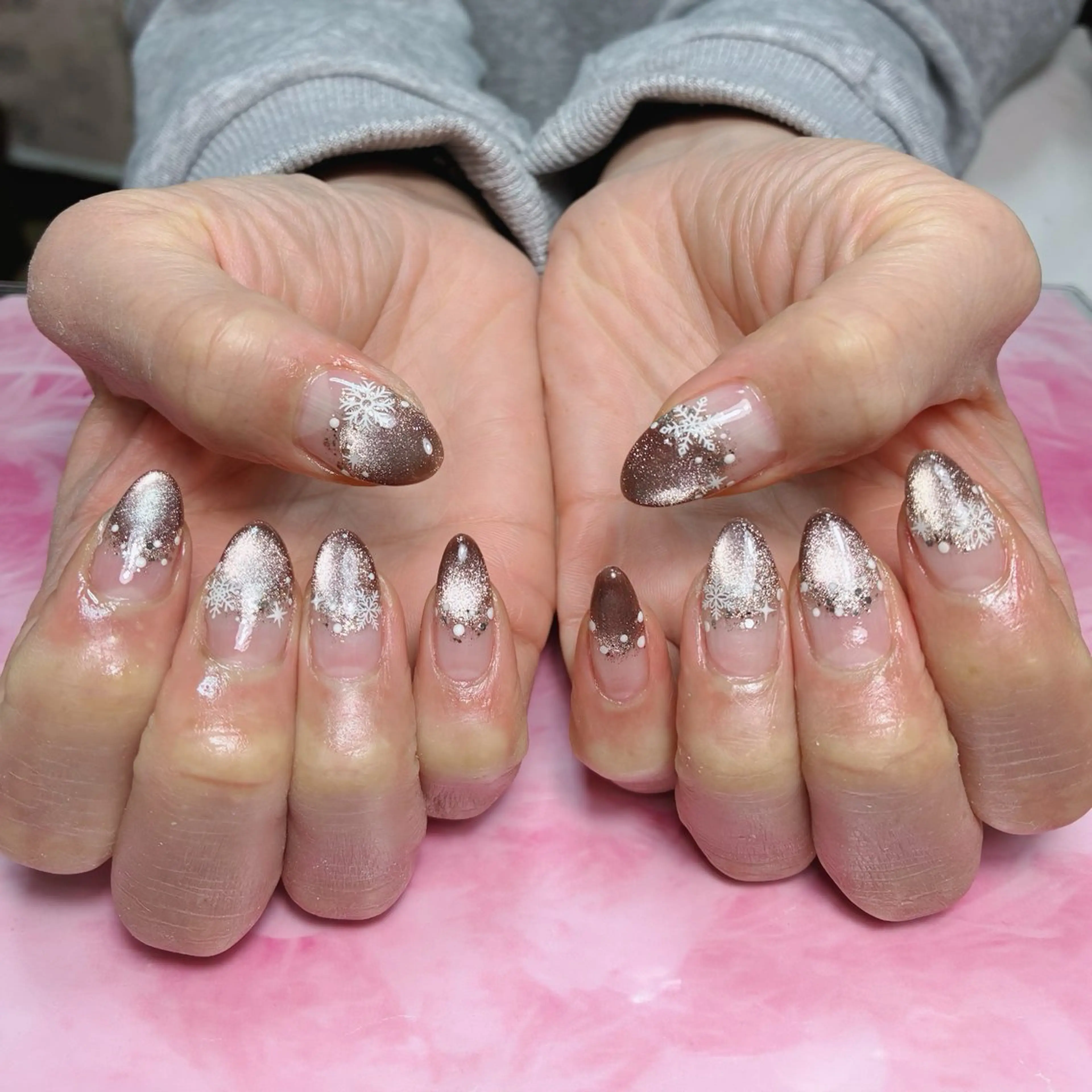 ミディアム ハンドネイル hs nail salonのネイルデザイン