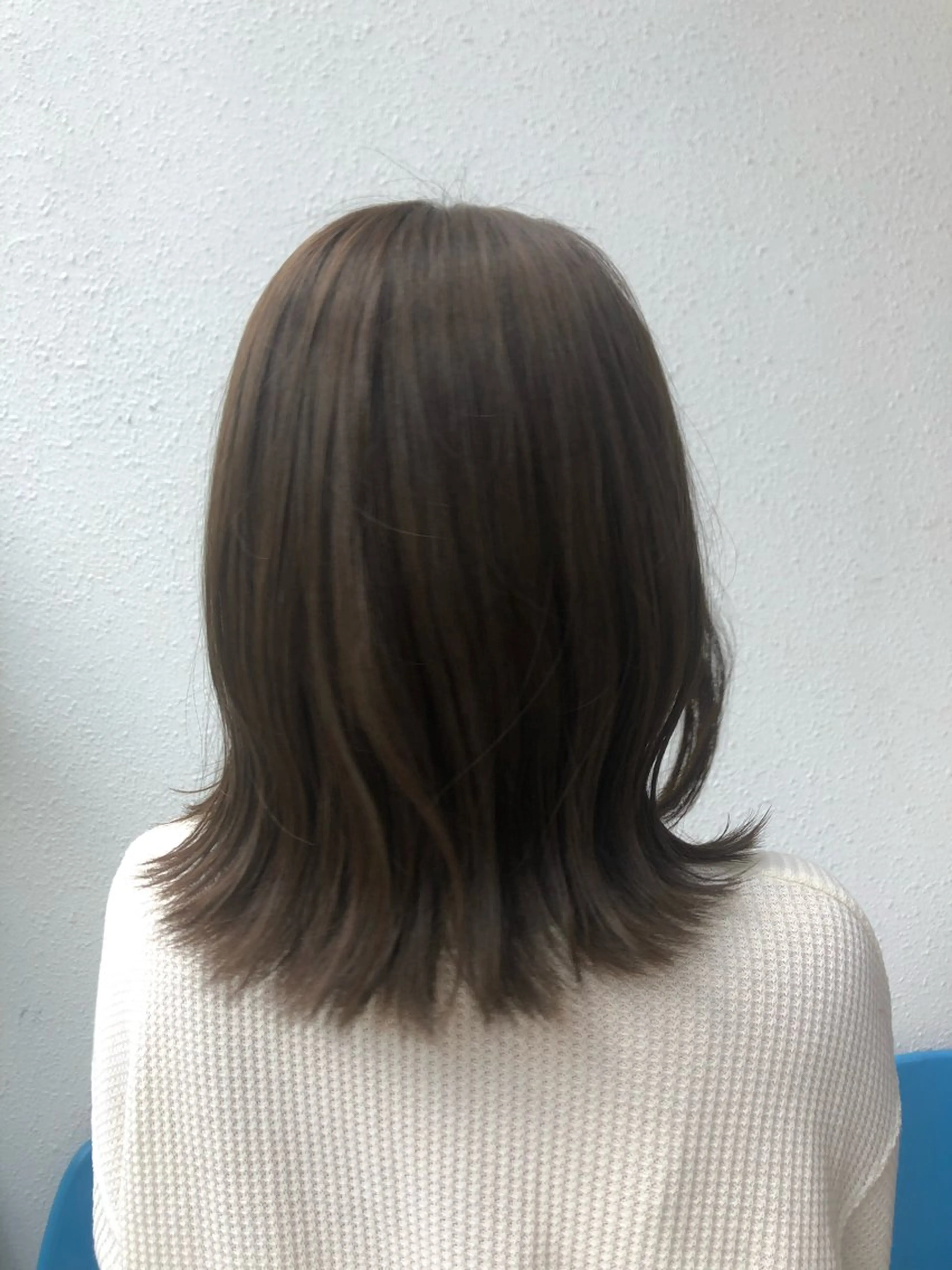 セミロング カラー くびれヘア くびれレイヤー レイヤーカット 💙あかみね 💙（mine）のヘアスタイル