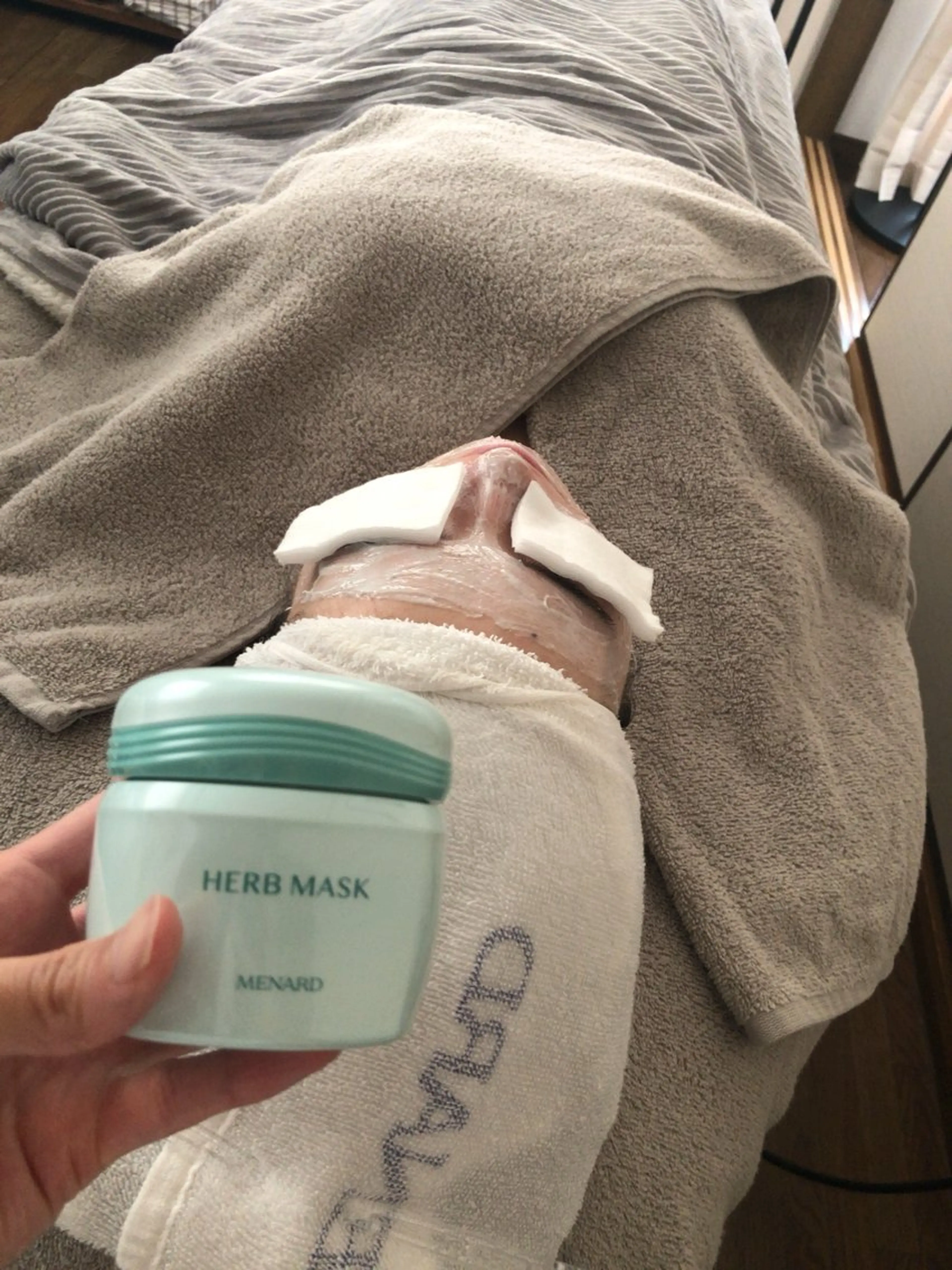 ハーブピーリングパック付 フェイシャルエステ✧*｡ザラつき・くすみが気になる方に♛の写真