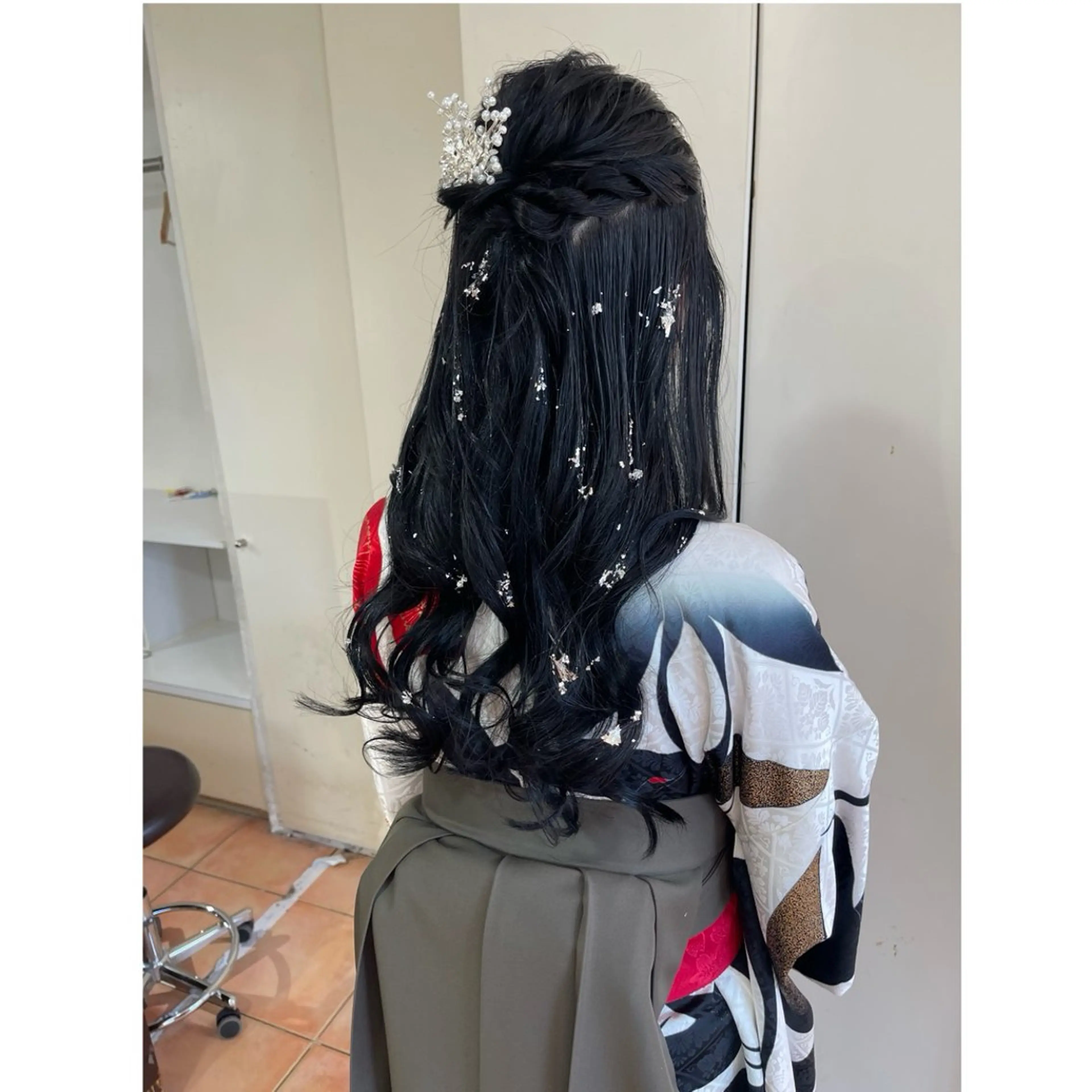 ロング ヘアアレンジ 着付け 宮川 莉央のその他イメージ