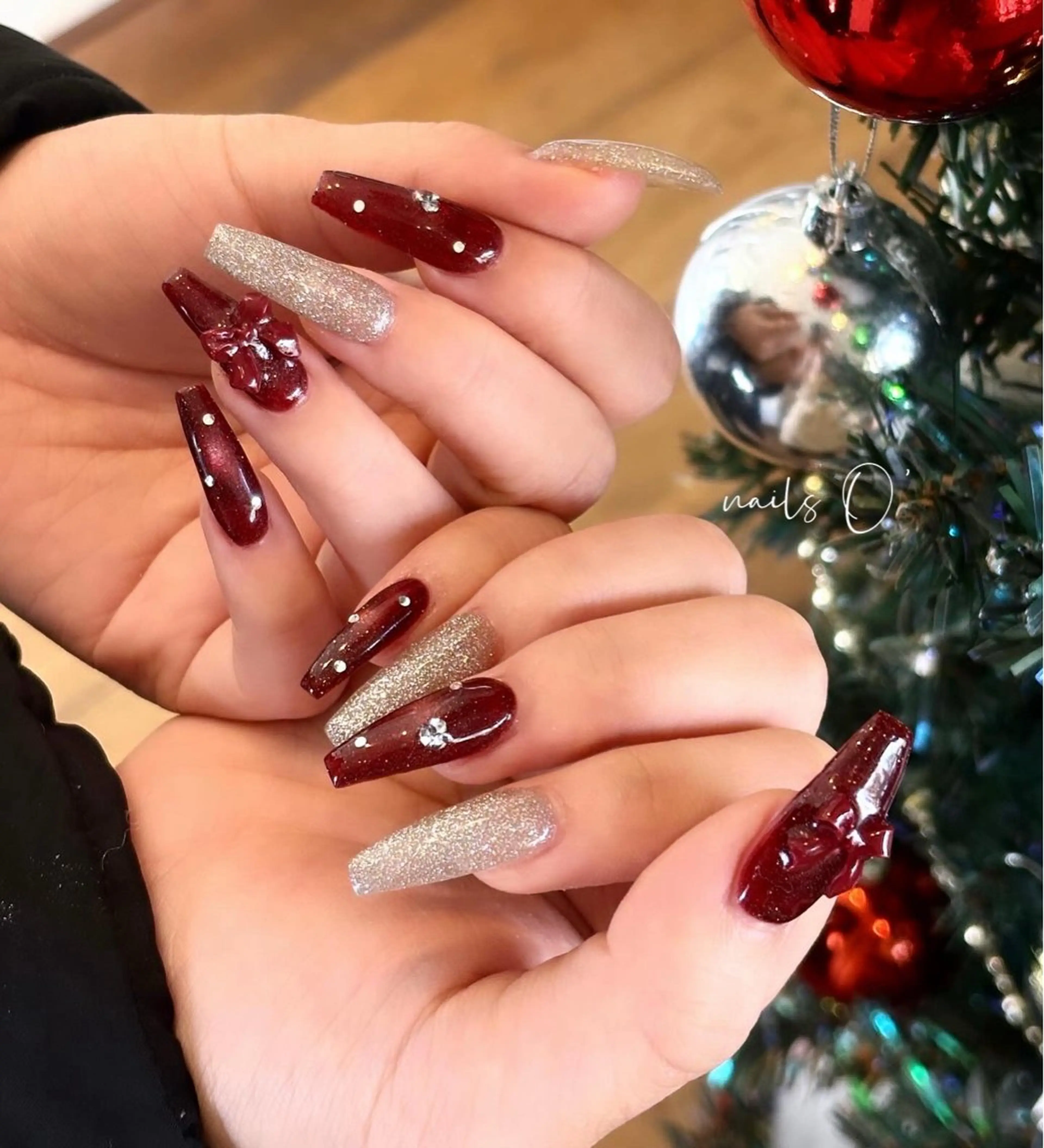 ネイル 大人可愛いネイル🎗 Hinaのネイルデザイン