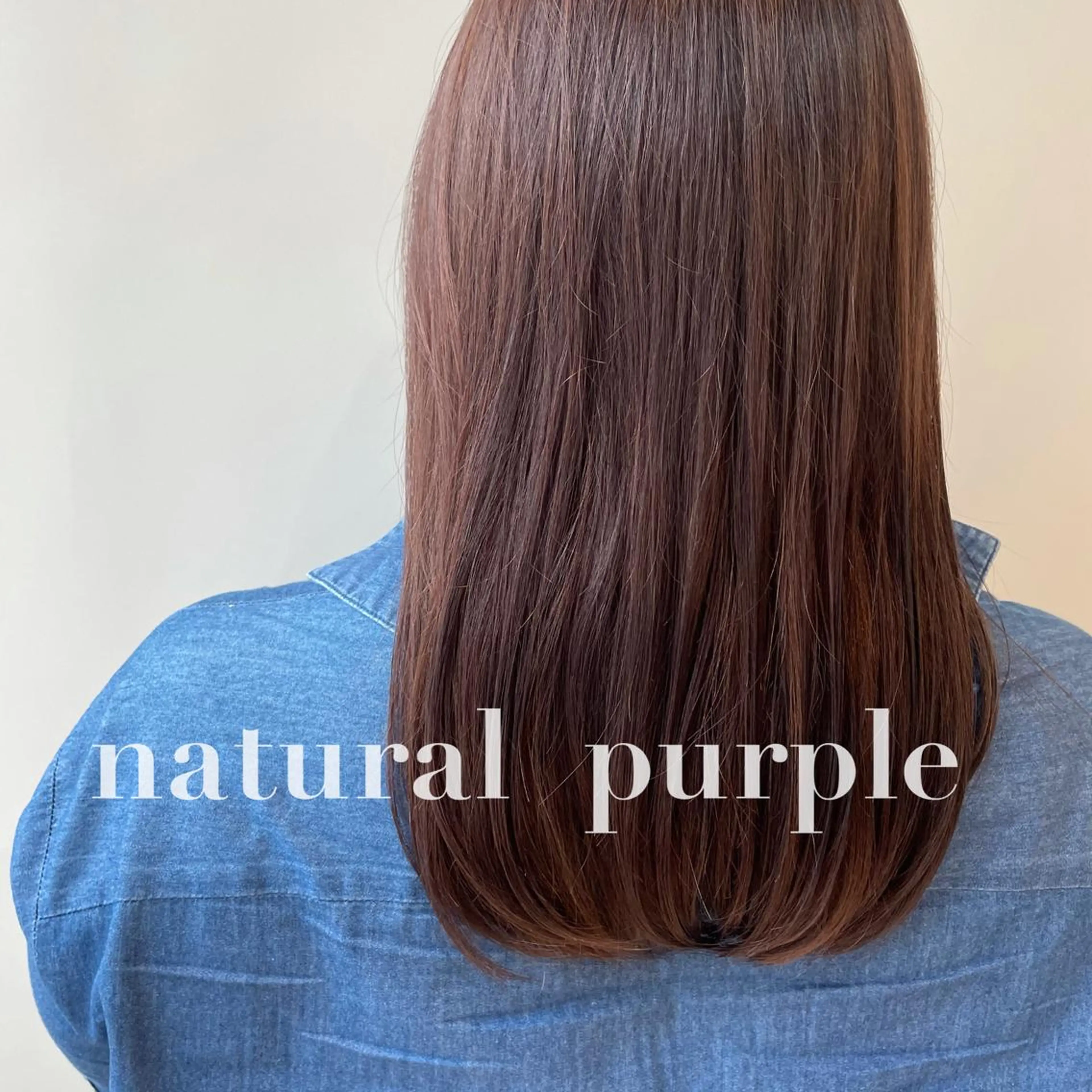 ロング カラー ラベンダーカラー ボブ/ミディアム 親しみやすさ/さくらのヘアスタイル