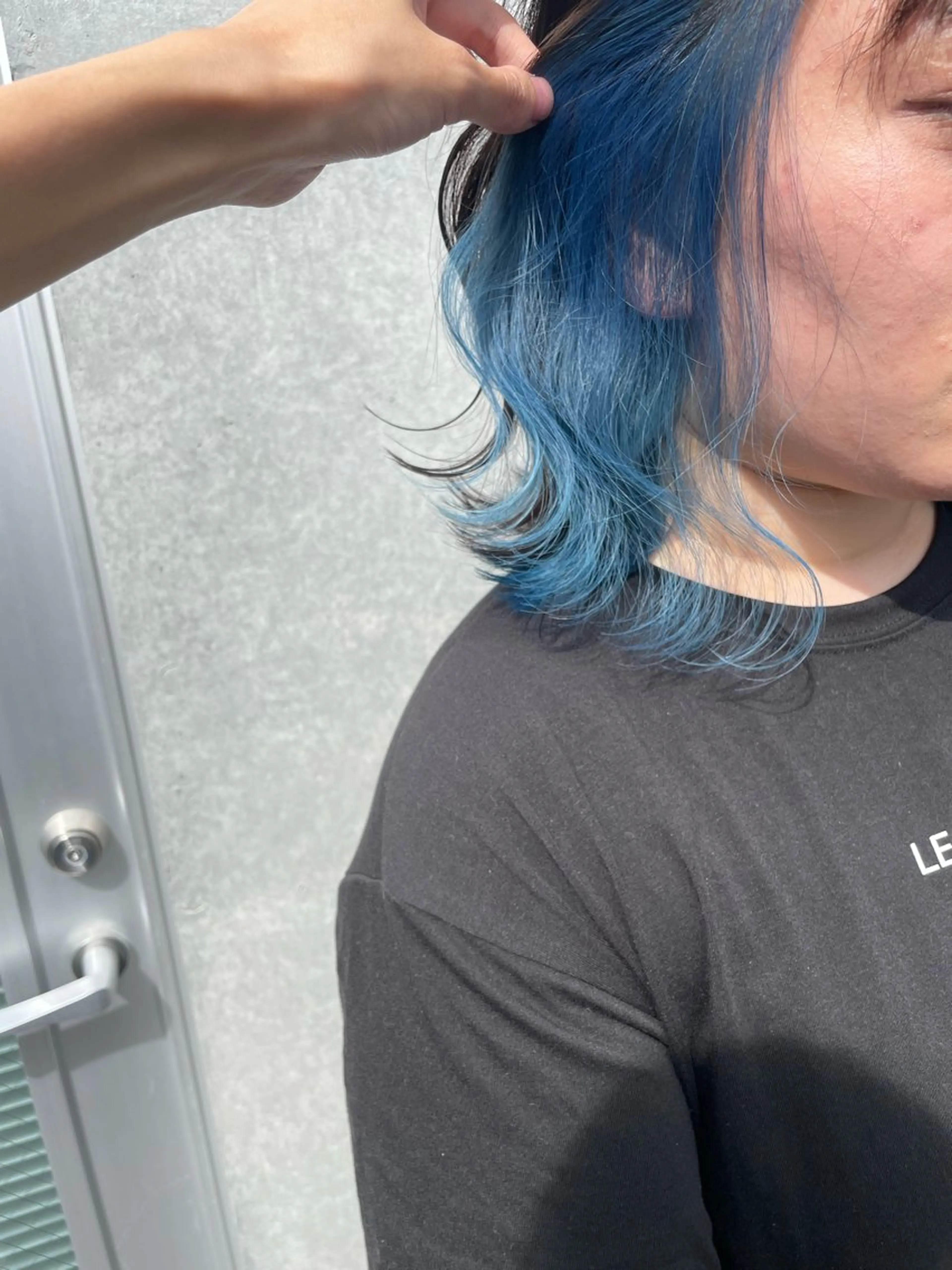 ミディアム カラー SALOWIN池袋East店3F所属・インナーカラー 推し ブリーチ  髪質改善のヘアスタイル