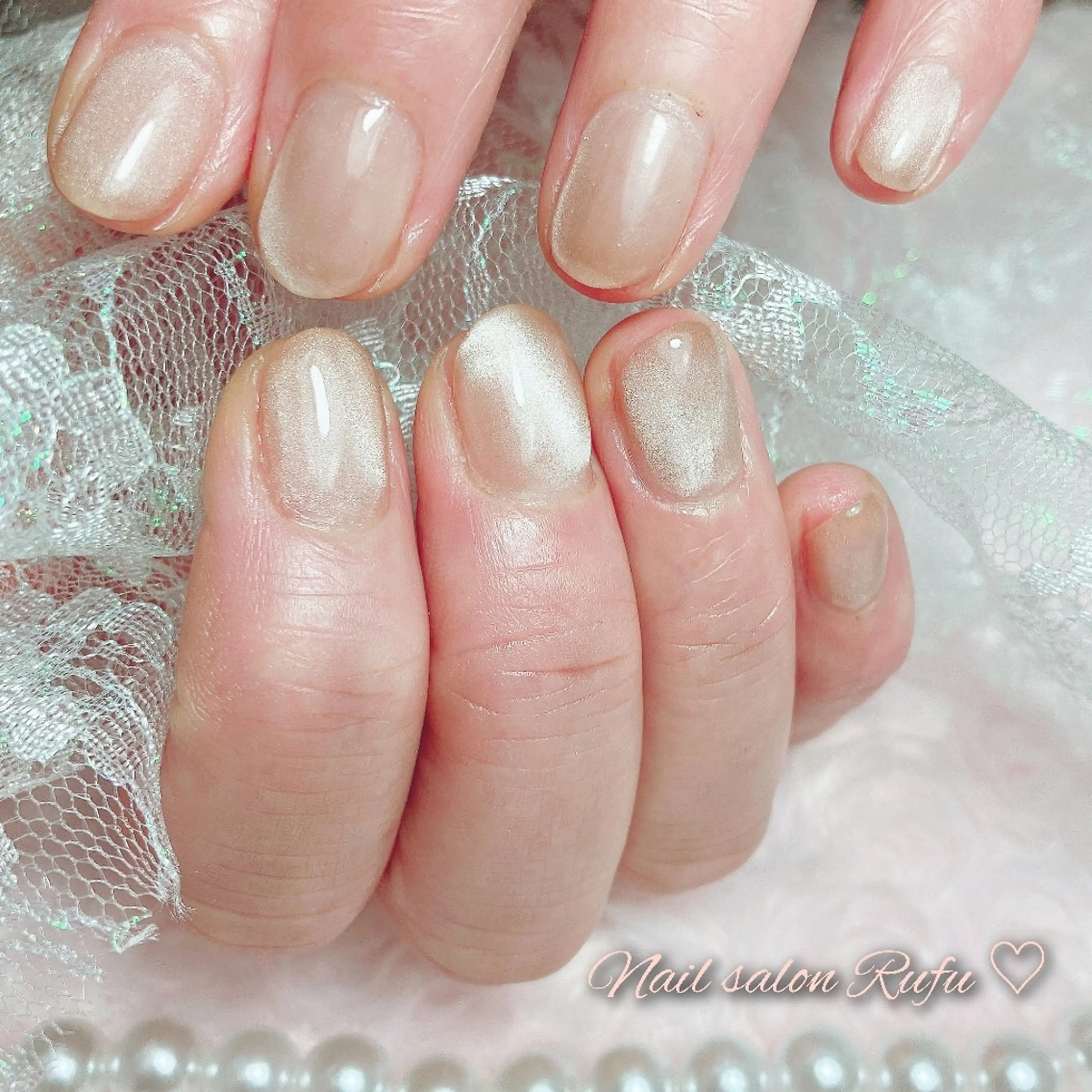 ネイル マグネットネイル Nail salon　Rufu所属・Nail Salon  Rufu【ルフ】のネイルデザイン