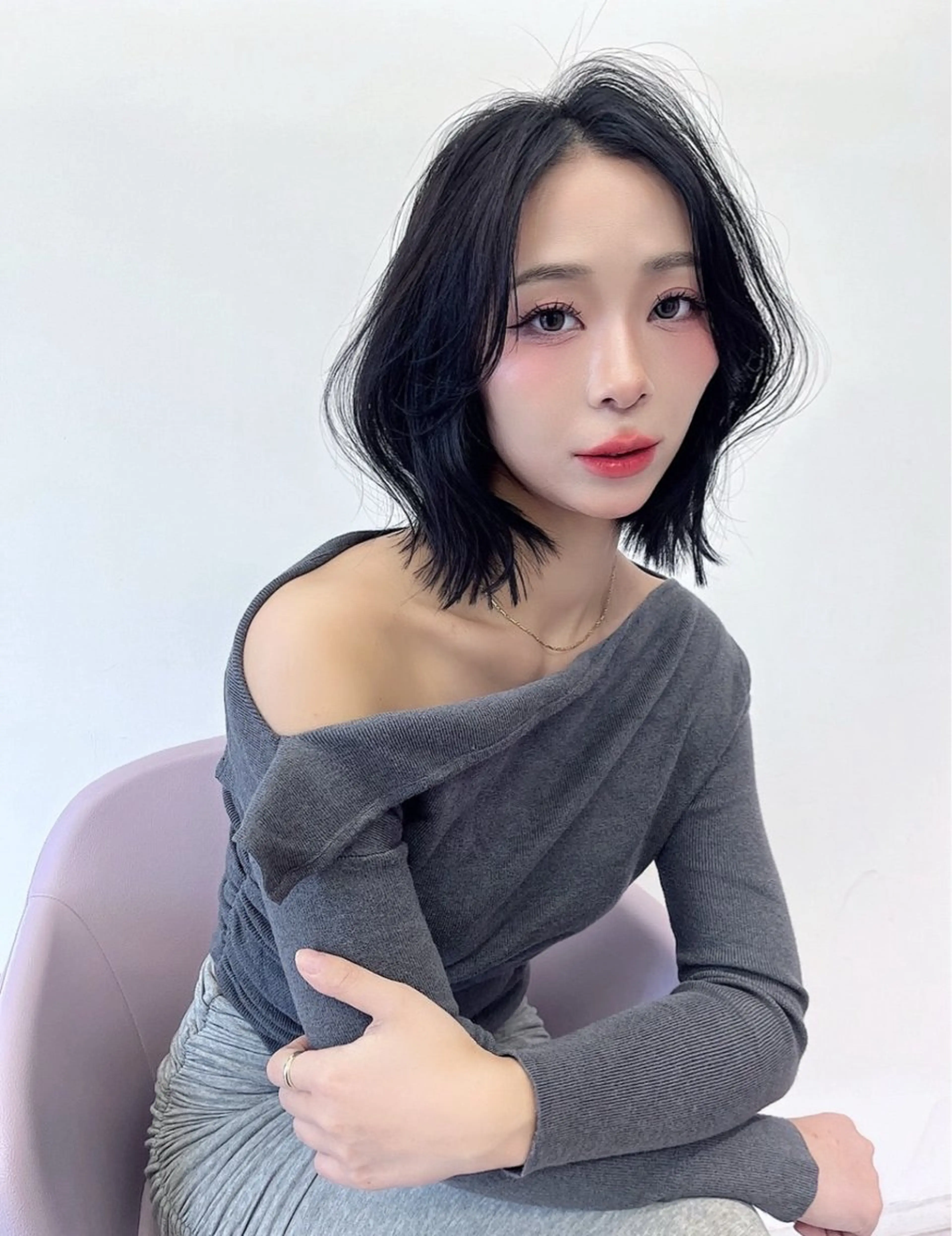 ショート カット ヘアカラー トリートメント 韓国ヘア/髪質改善 TAKAHIROのヘアスタイル