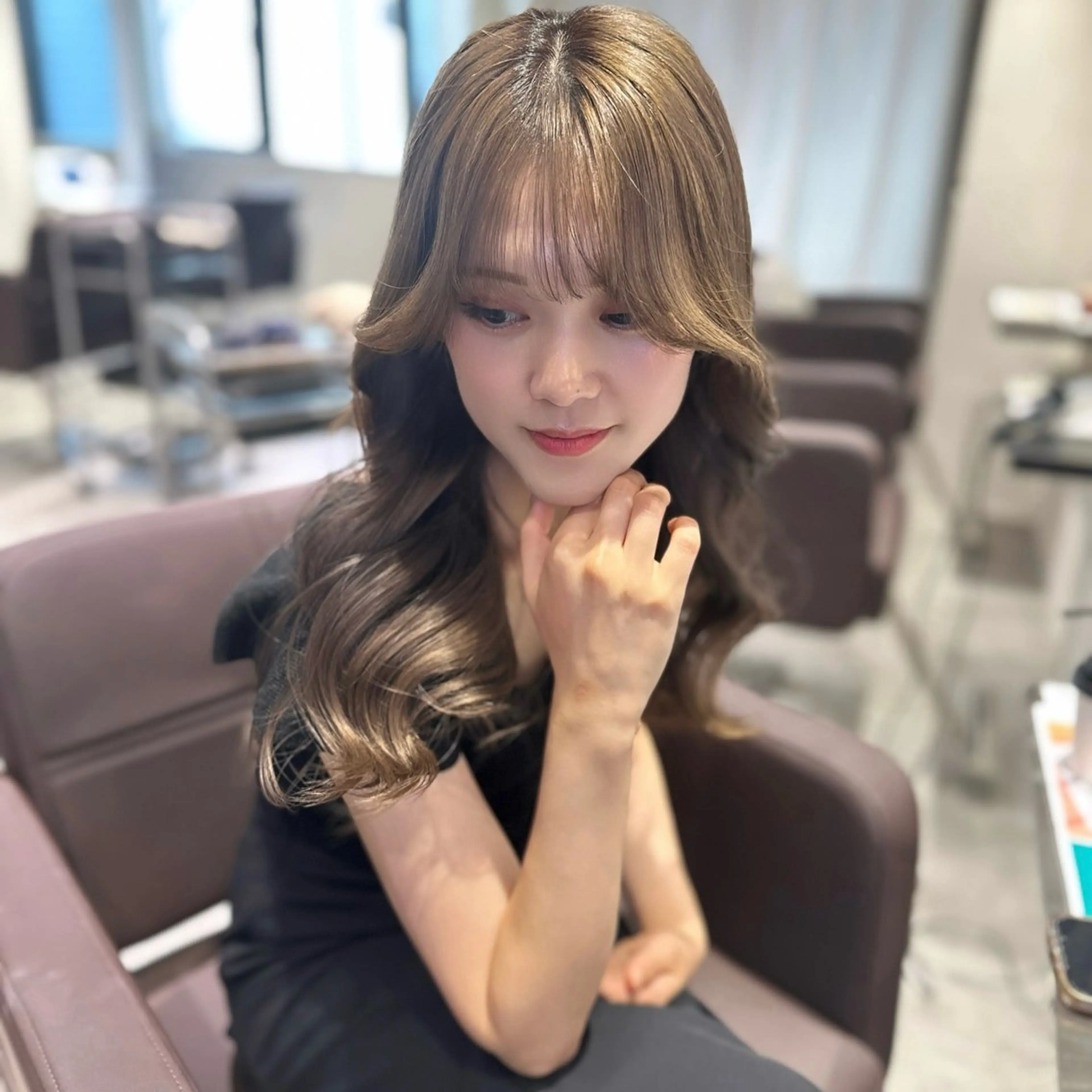 ロング カラー パーマ ヘアアレンジ ブリーチ ケアブリーチ ダブルカラー ハイライトカラー インナーカラー カット ヘアカラー トリートメント 髪質改善/レイヤー ダブルカラー塚本耀のヘアスタイル