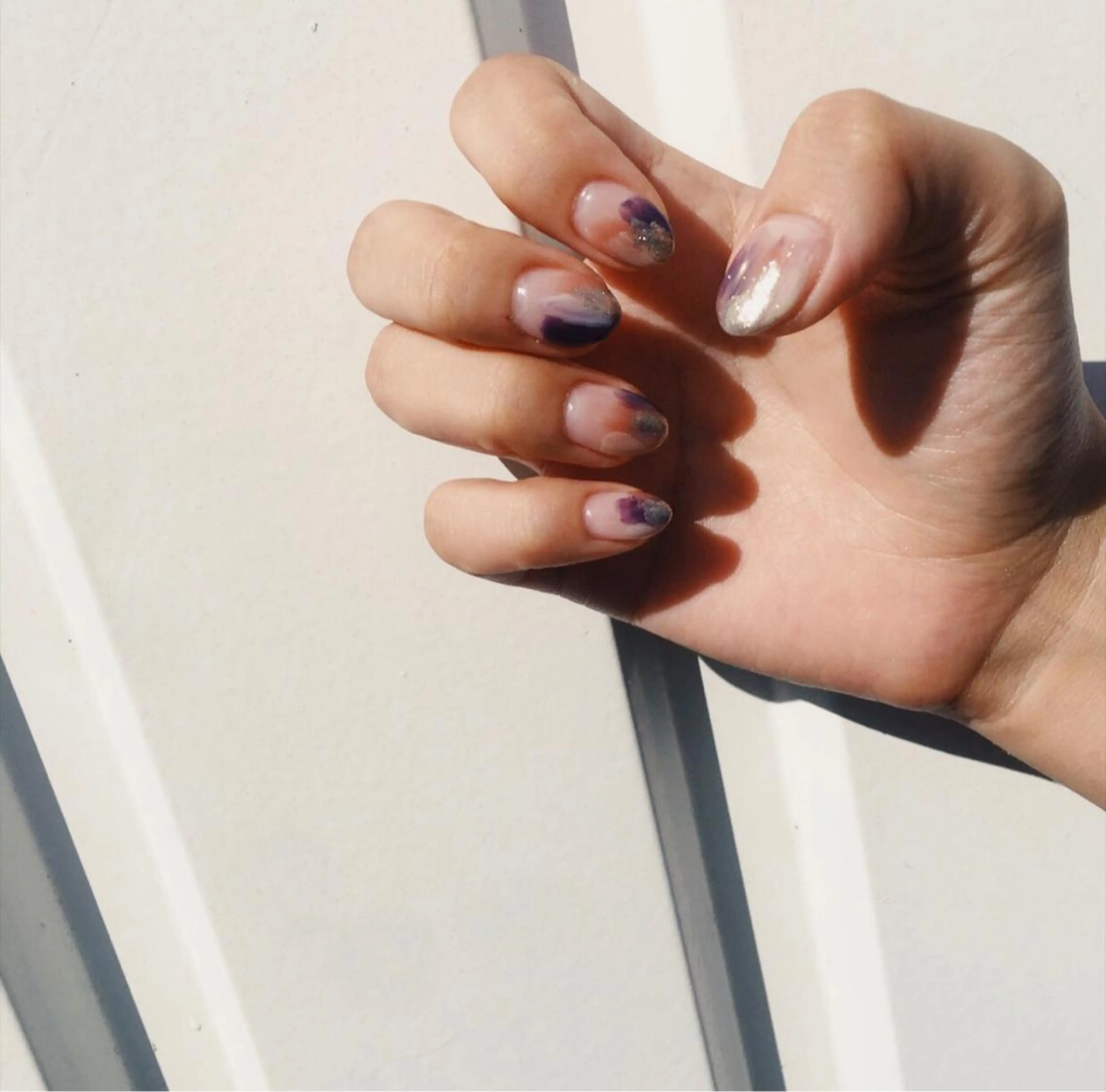 ネイル ニュアンスネイル leaaloha　byBROWN HAIR所属・レアアロハ宇都宮 /ネイル.メンズ脱毛のネイルデザイン