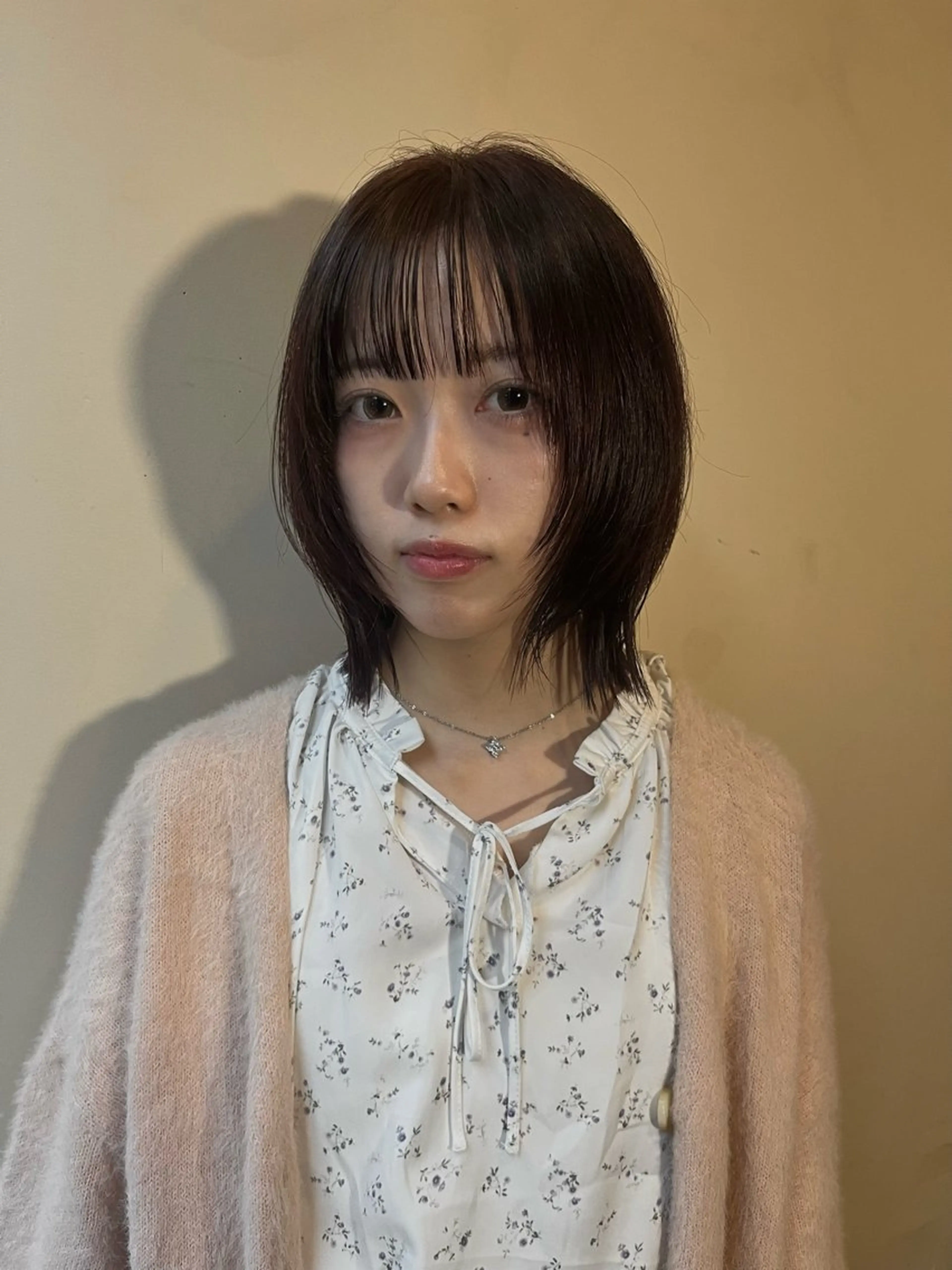 髪質改善カラーの写真