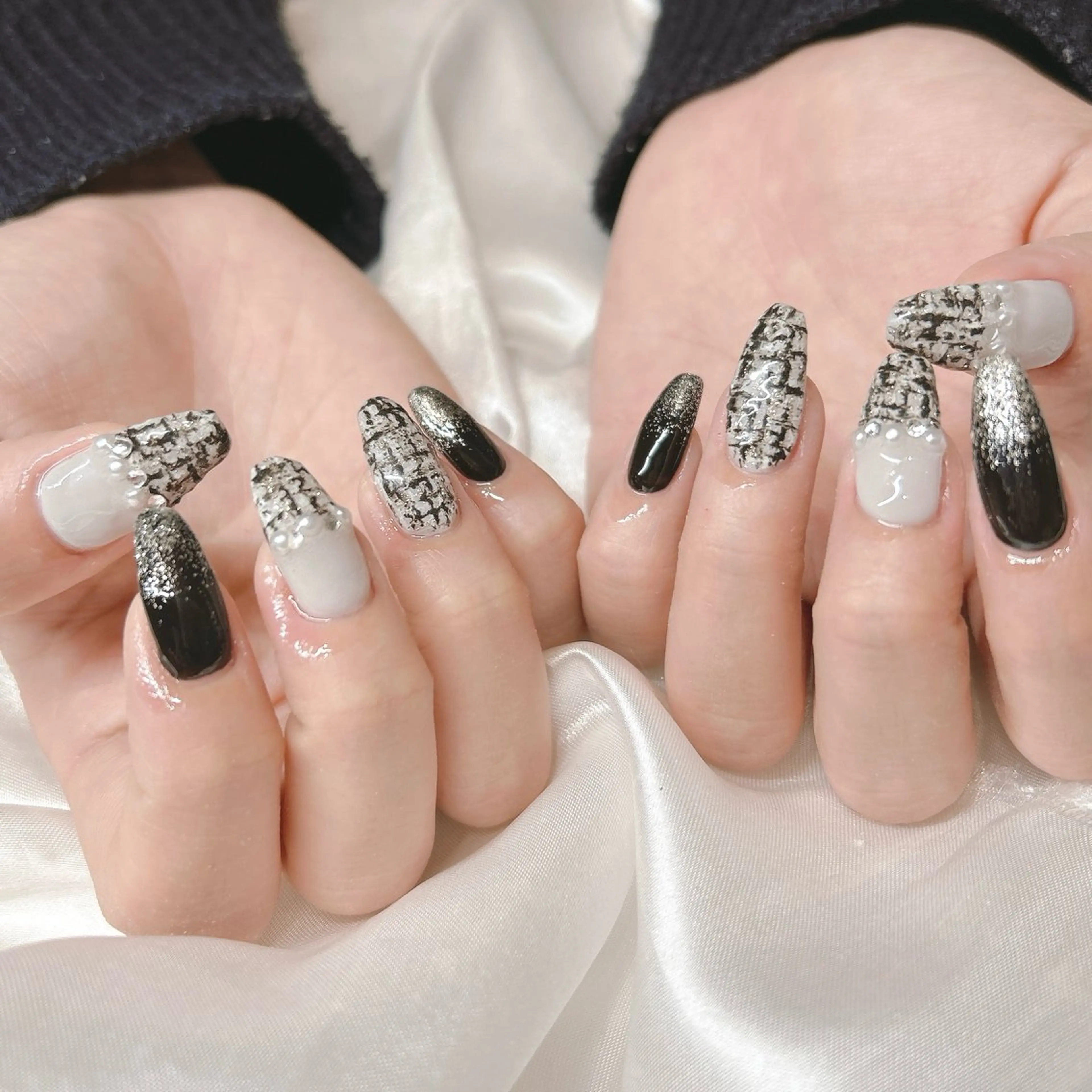 ネイル junna ちょい個性派ネイルのネイルデザイン