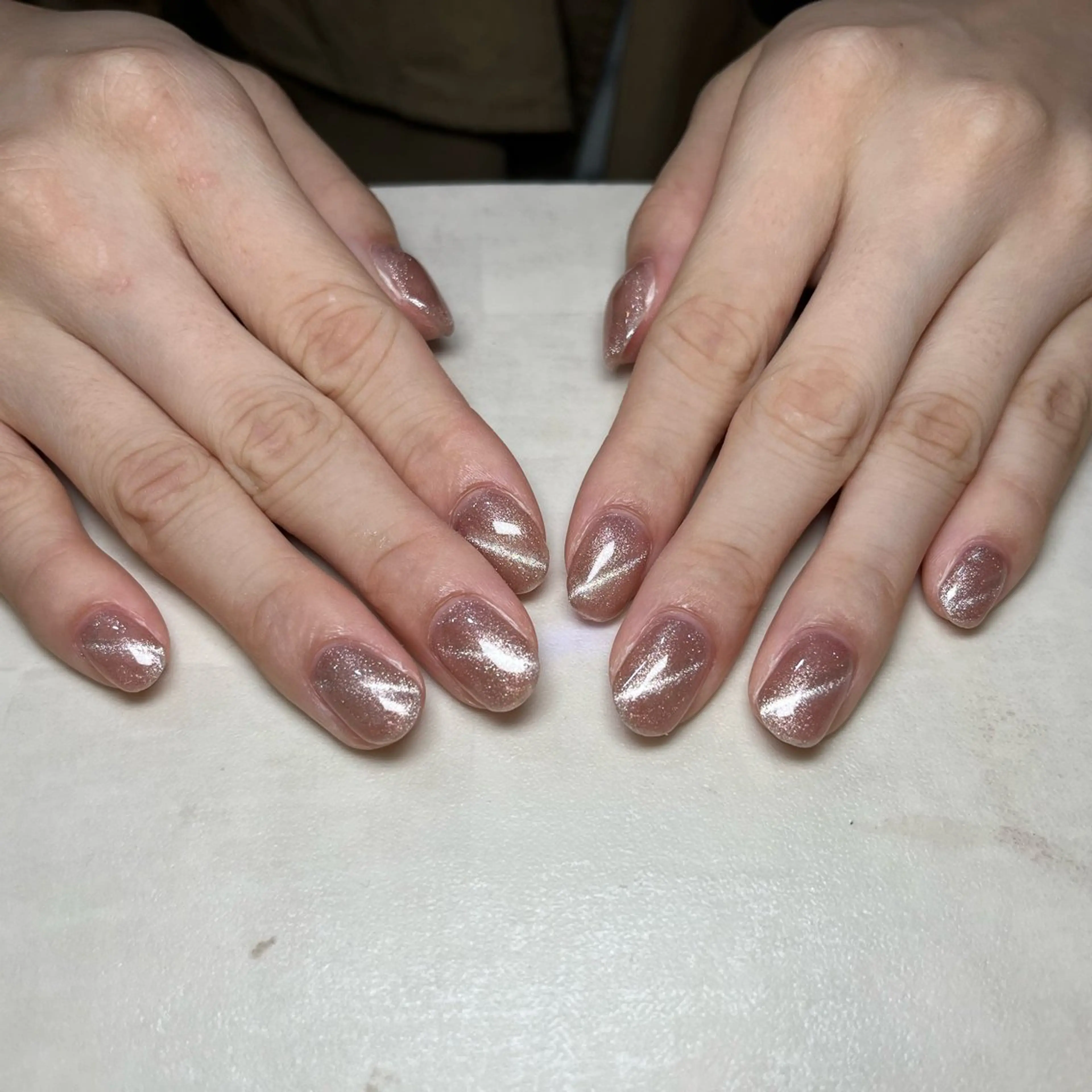 ネイル マグネットネイル マグネットワンカラー ワンカラーネイル 🌻Sunrich Fuka🌻のネイルデザイン