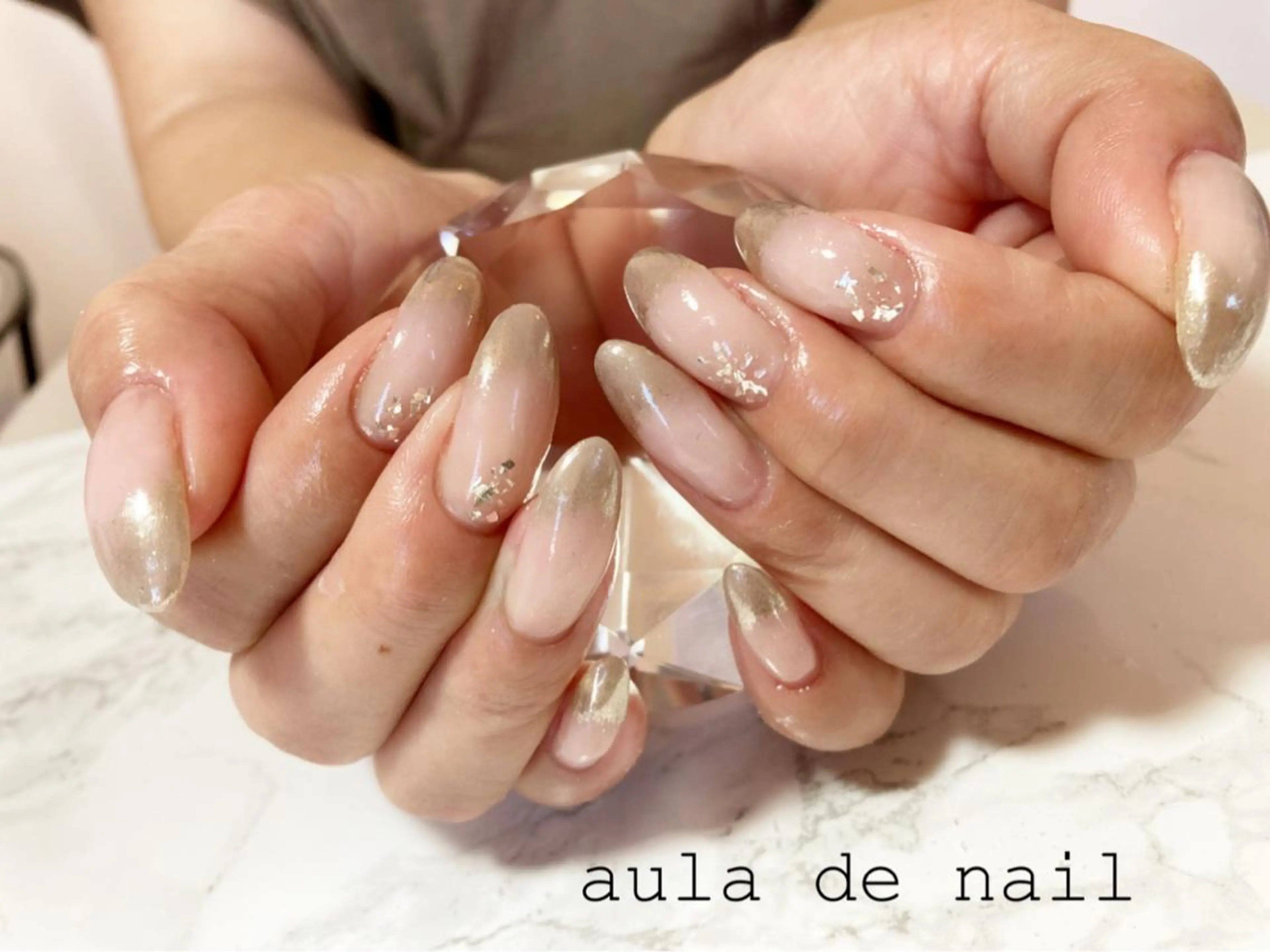 ネイル シンプルネイル ハンドネイル auladenail アウラデネイルのネイルデザイン