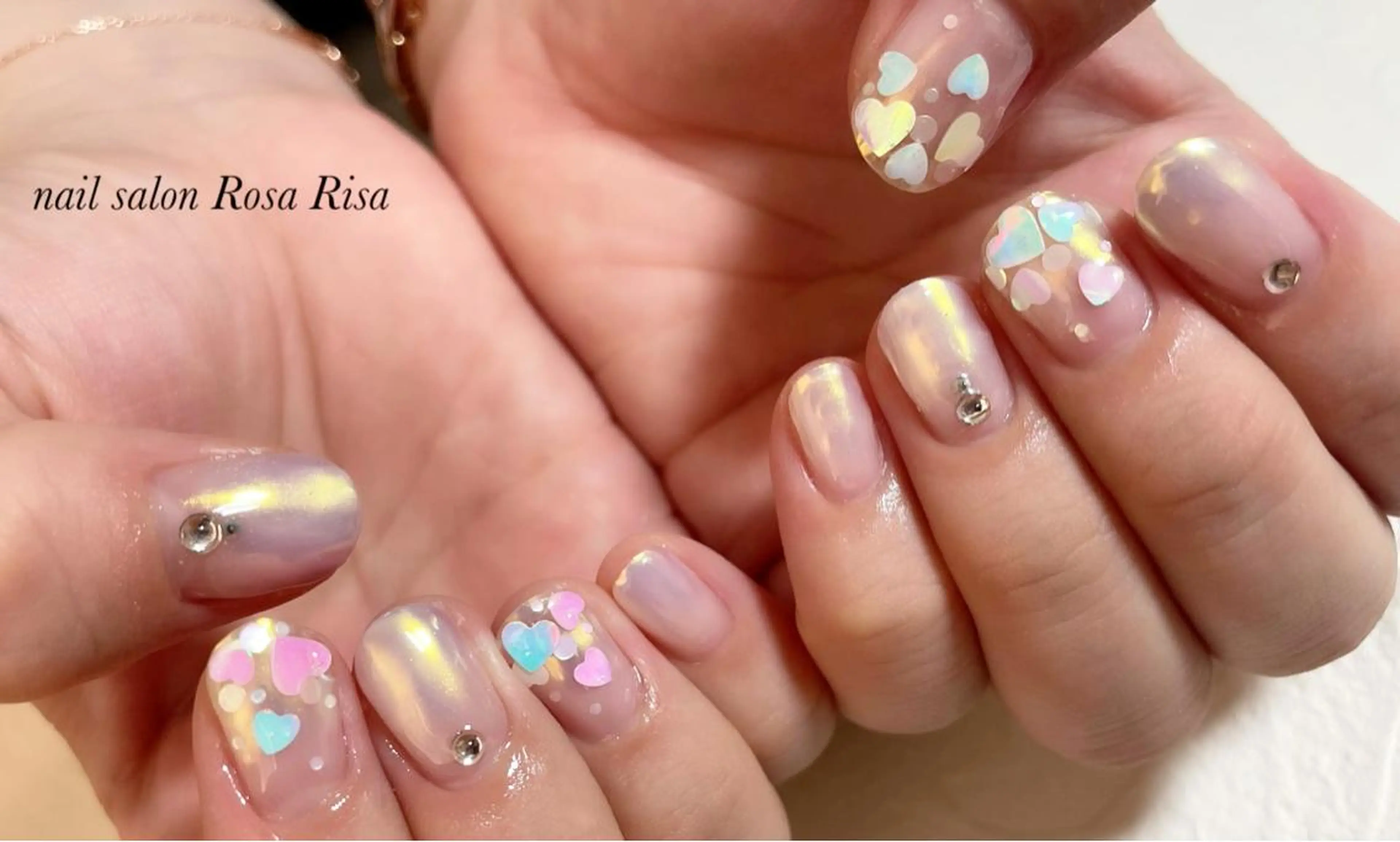 ショート ネイル ネイルスタジオ シェイクユアハンズのネイルデザイン