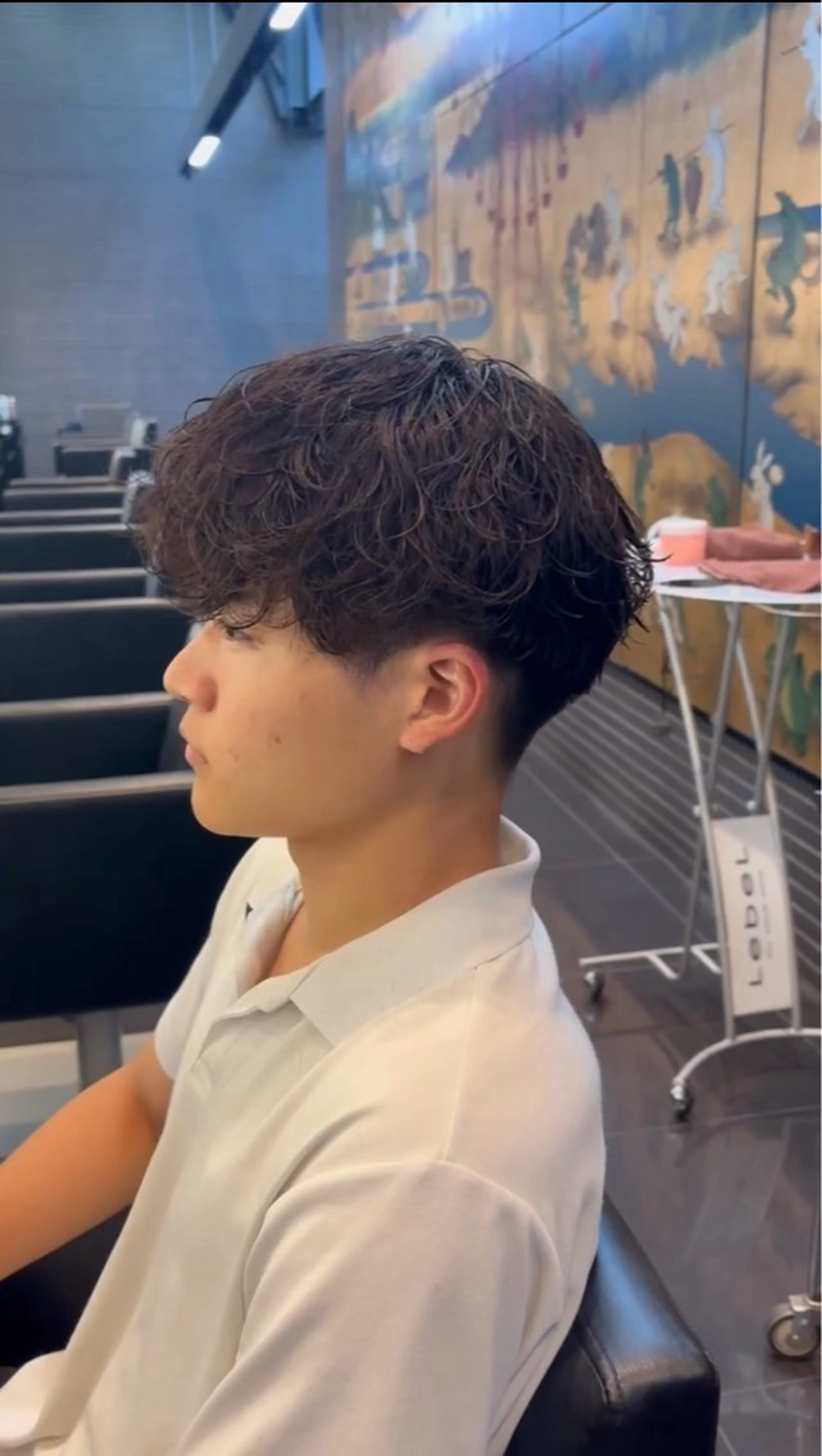 パーマ カット パーマ 加藤 晴輝のヘアスタイル