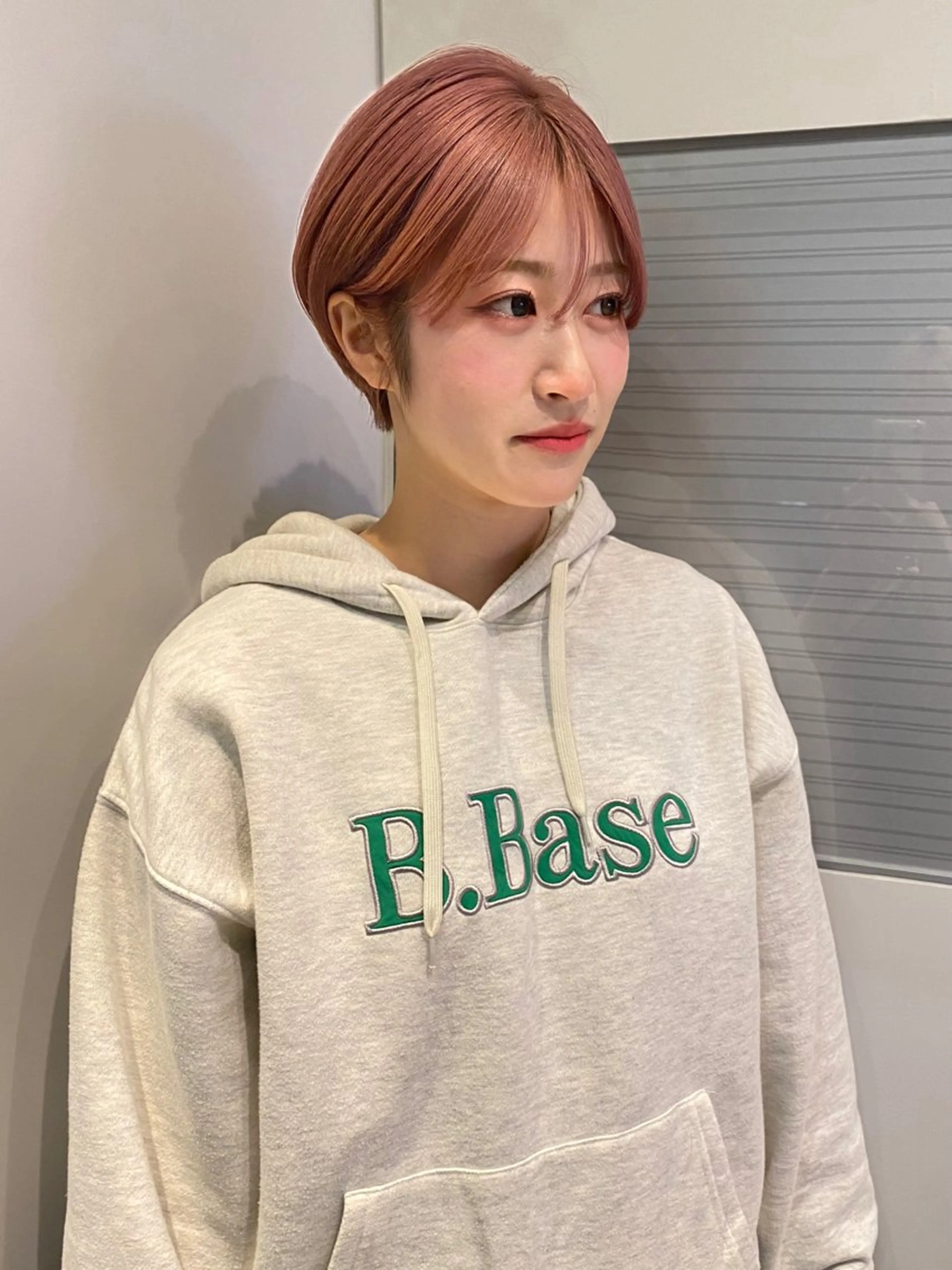 ショート カラー ピンクカラー カット ヘアカラー トリートメント mai / linoah˚✧のヘアスタイル