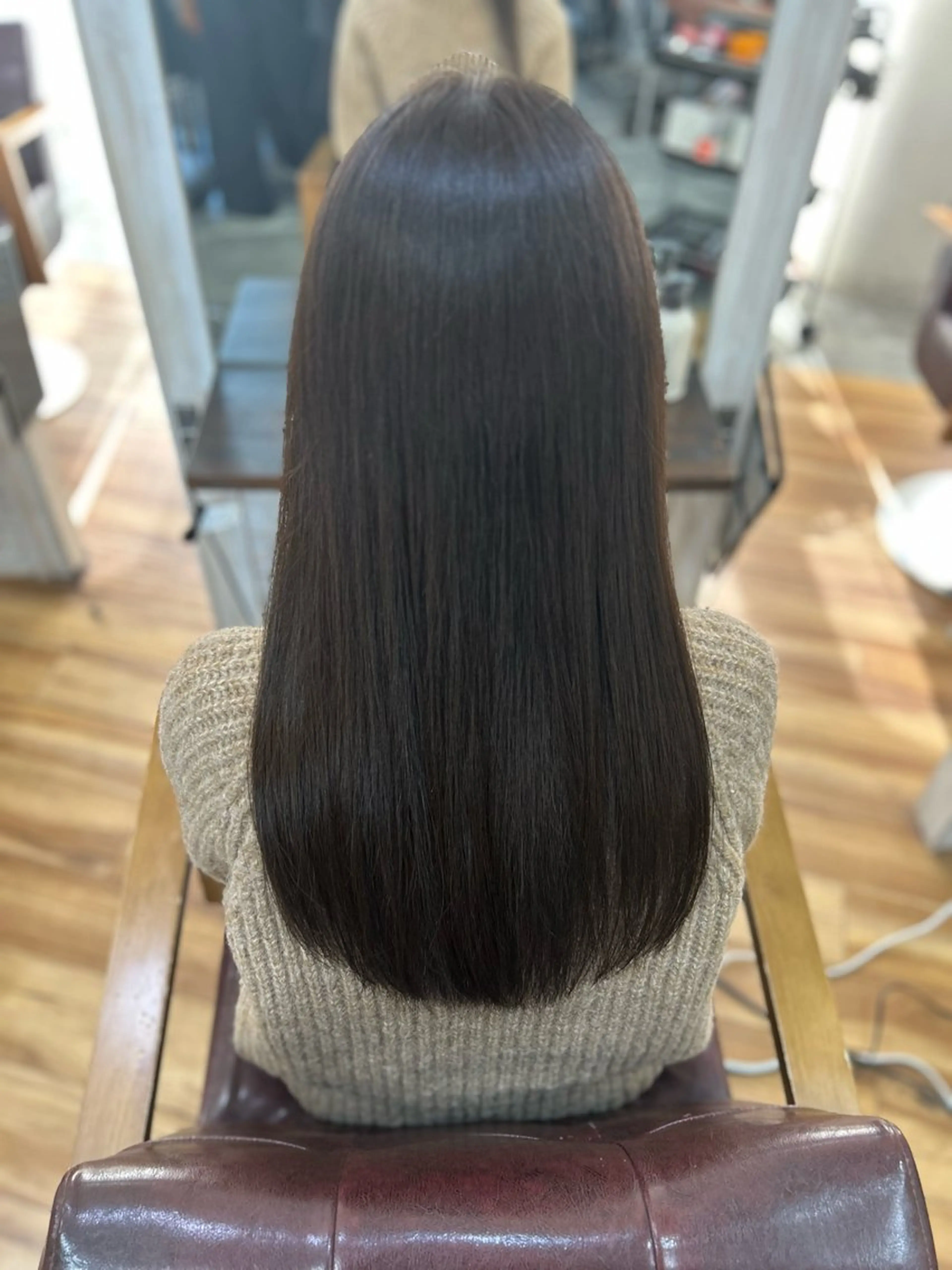 セミロング セミロングパーマ 髪質改善 韓国風ヘア トリートメント トリートメント CECIL hair なんば店所属・メンズパーマ 艶髪☆店長☆有馬のヘアスタイル